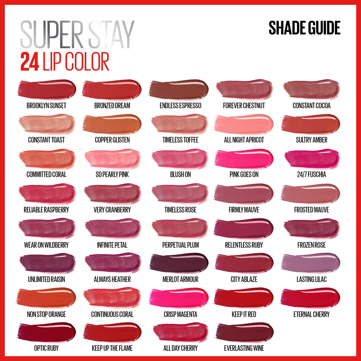 Maybelline New York Maybelline Super Stay 24 2-step Long Lasting Liquid Lipstick and Lip Balm, Sultry Amber, 1 Kit, 915 Sultry Amber, 1 count (Pack of 2)