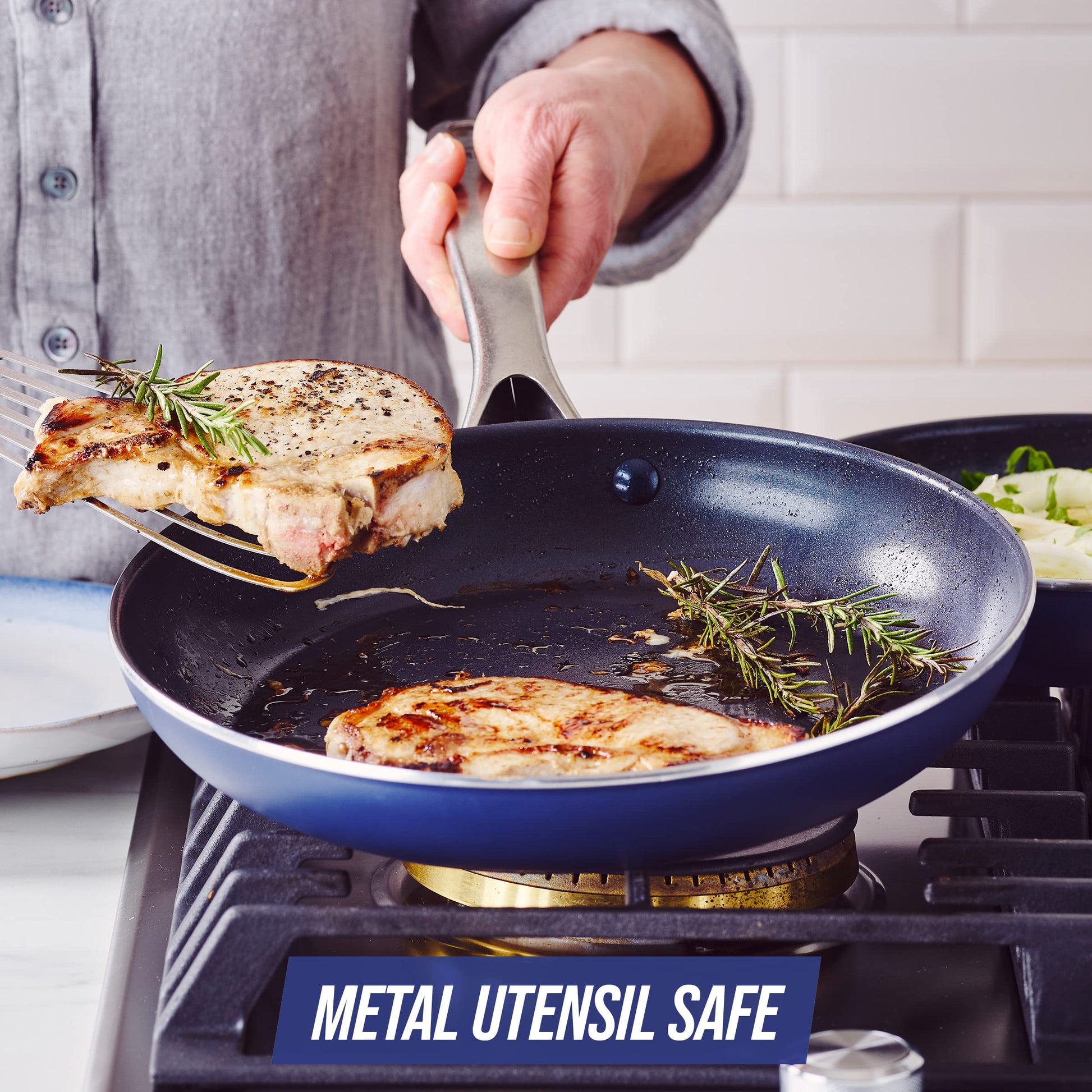 Blue Diamond Non-Stick 24 cm Frying Pan, Aluminium