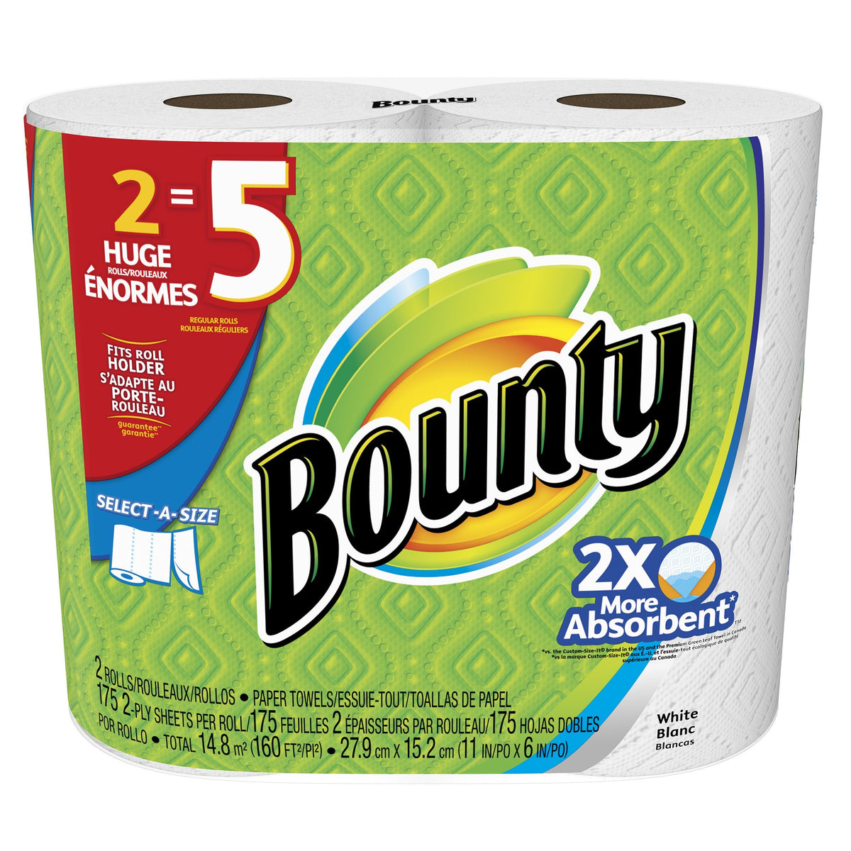 Bounty towels, 8 count (old version)