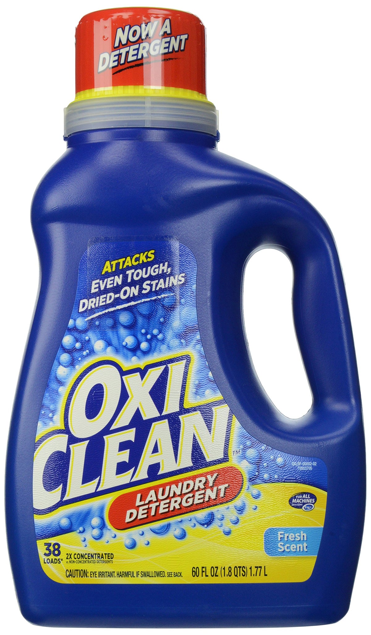 OxiClean, High Def Sparkling Liquid Laundry Detergent oz., Fresh, 60 Fl Oz
