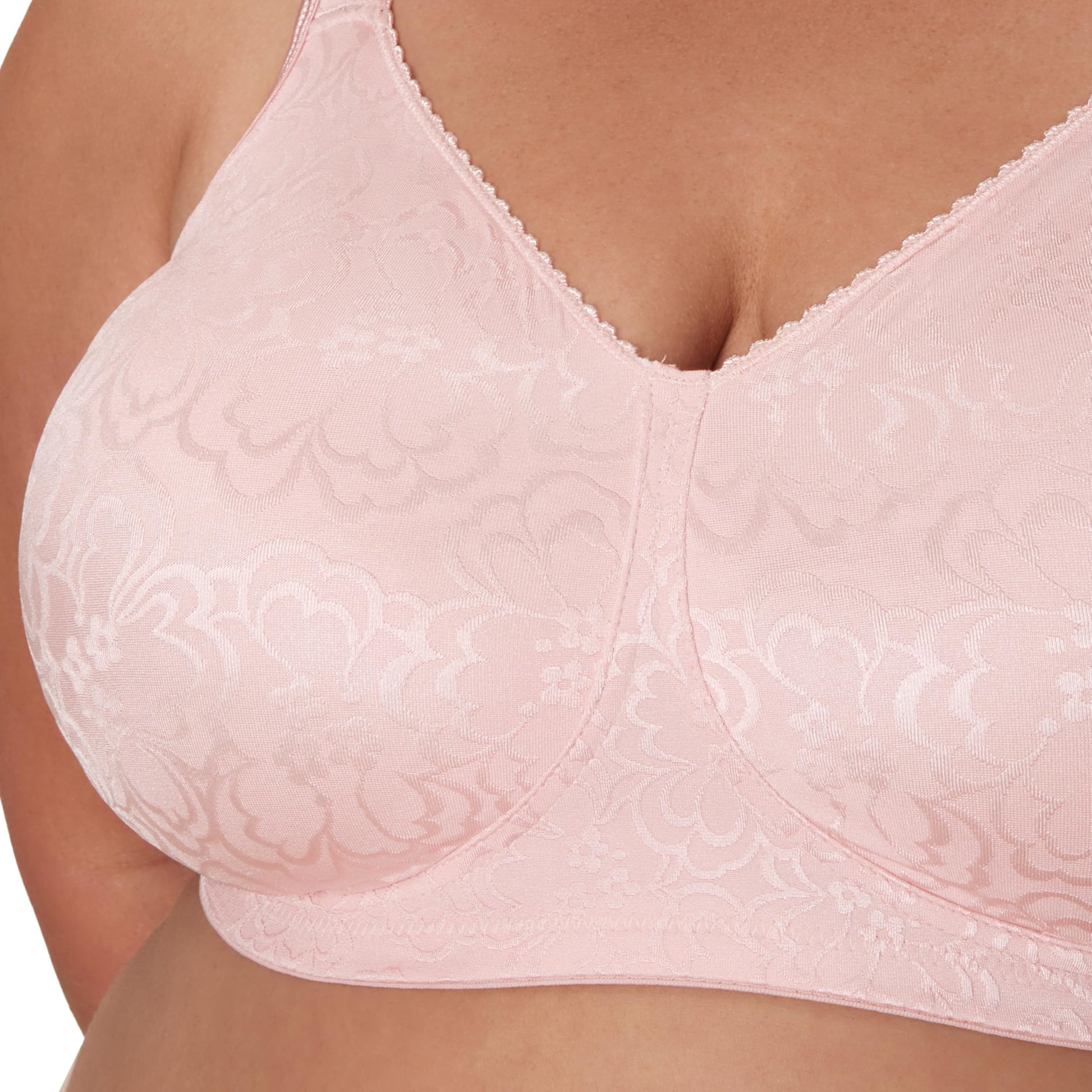 Playtex Women's 18 Hour Ultimate Lift & Support Wireless Bra US4745, Gentle Peach, 36C