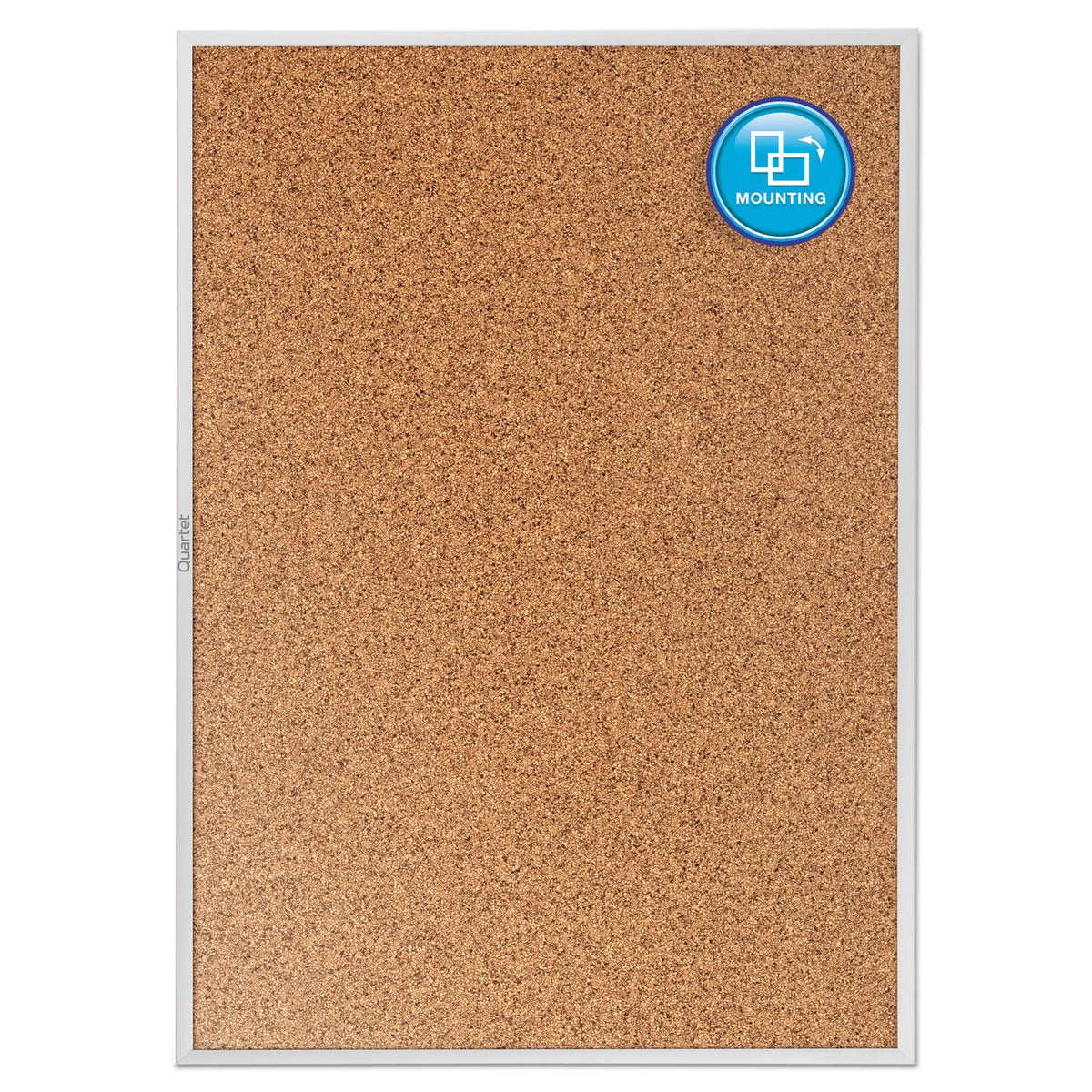 Quartet 2303 Cork Board, 3/4-Inch Frame Face, 3-Ft x2-Ft, Aluminum Frame