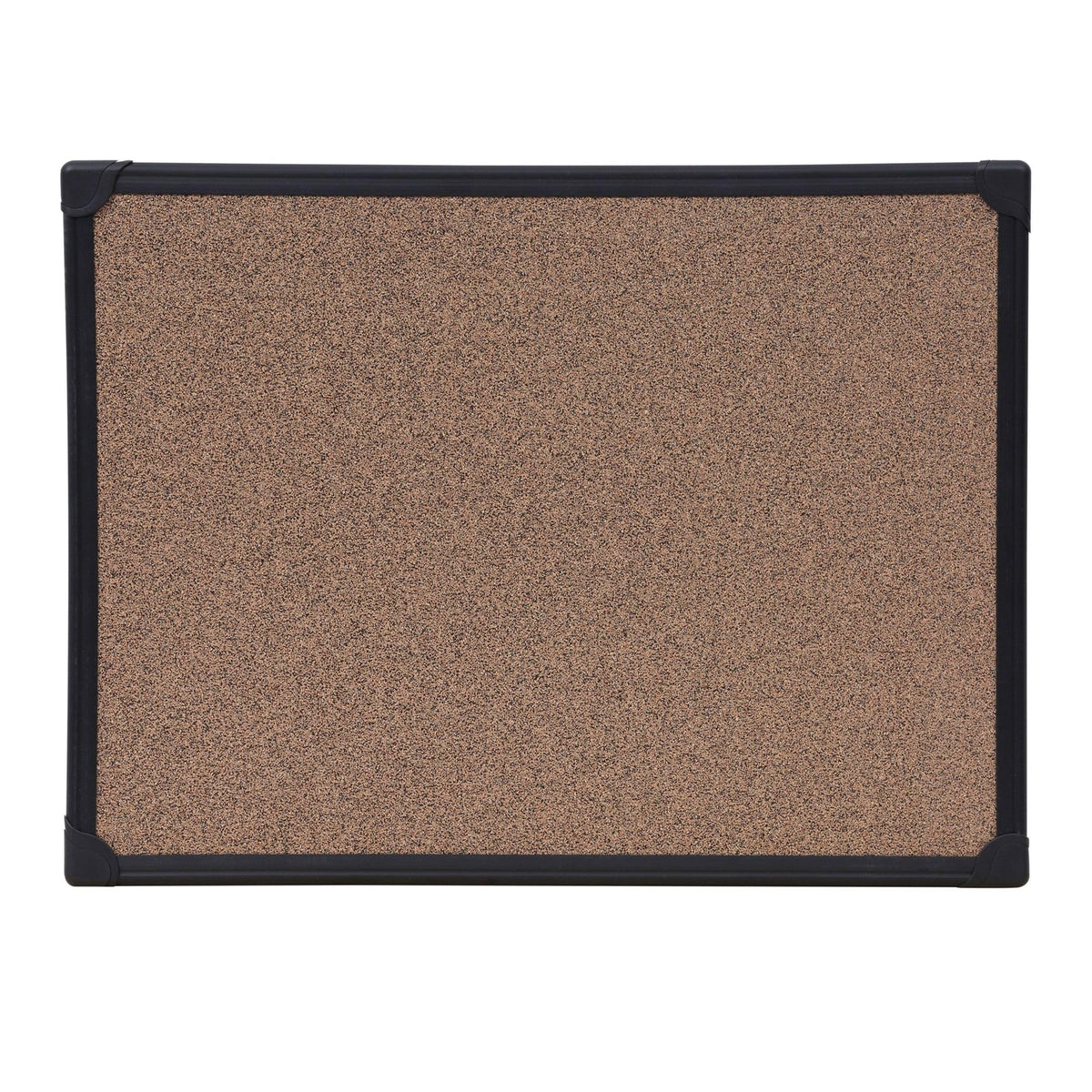 Universal UNV43021 24 in. x 18 in. Tech Cork Board - Black Frame