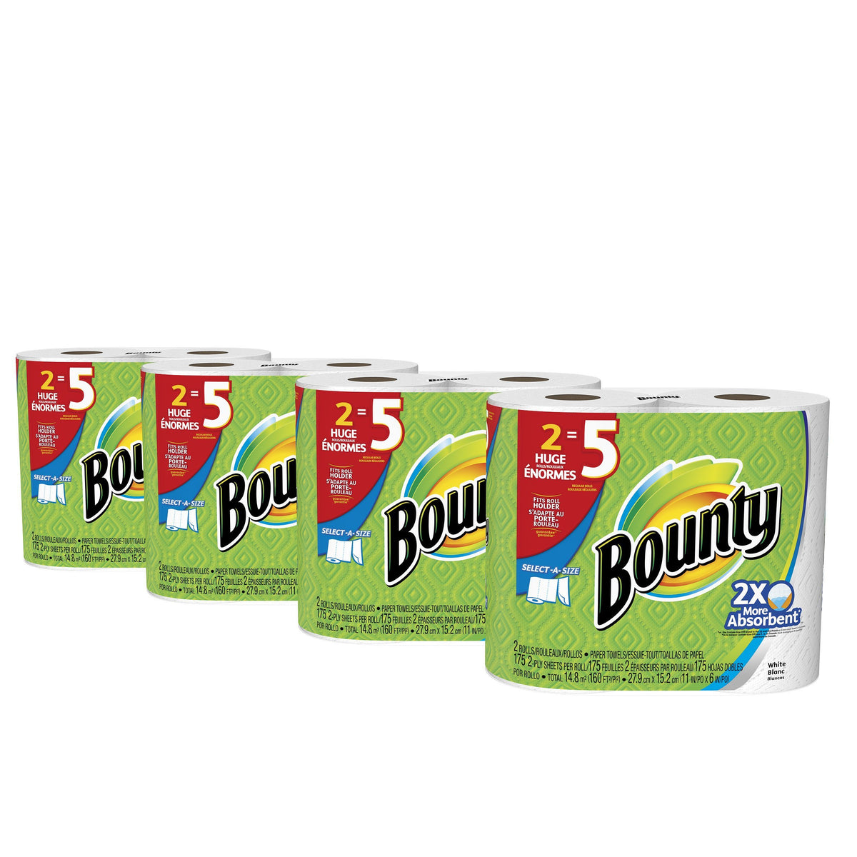 Bounty towels, 8 count (old version)