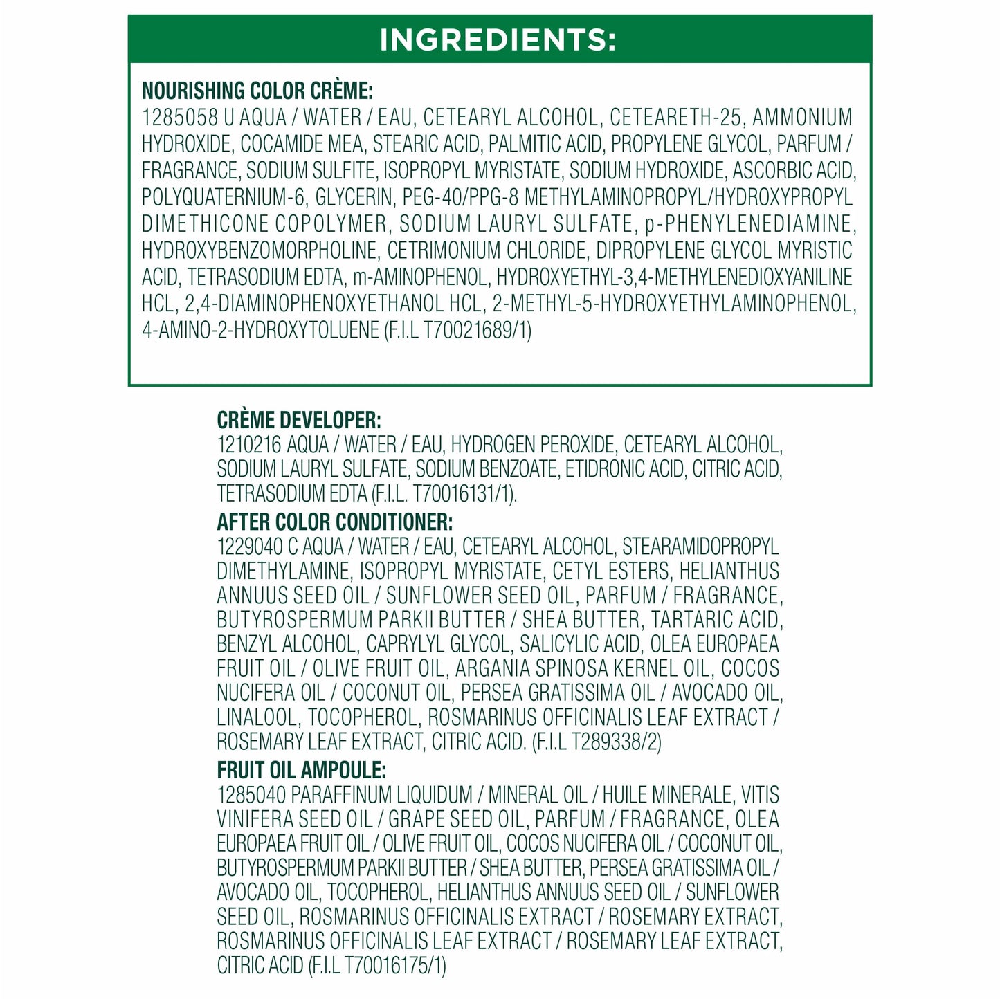 Garnier Hair Color Nutrisse Nourishing Creme, 51 Medium Ash Brown (Cool Tea) Permanent Hair Dye, 2 Count (Packaging May Vary)