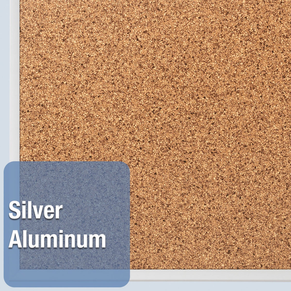 Quartet 2303 Cork Board, 3/4-Inch Frame Face, 3-Ft x2-Ft, Aluminum Frame