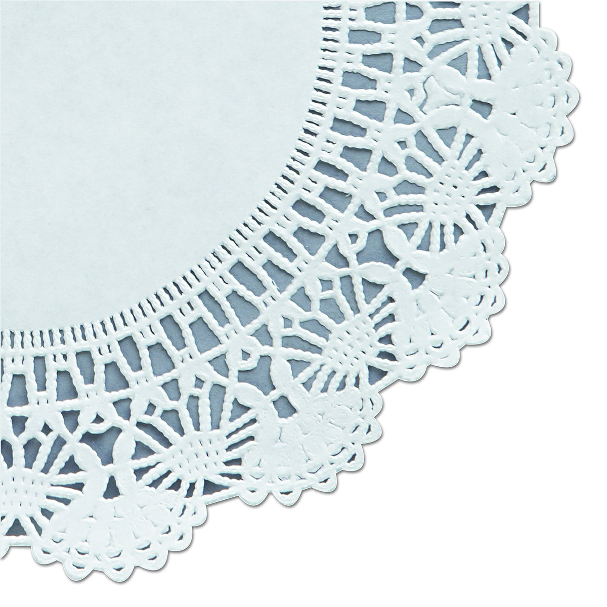 Hoffmaster Cambridge Lace Doilies, Round, 8", White, 1,000/carton