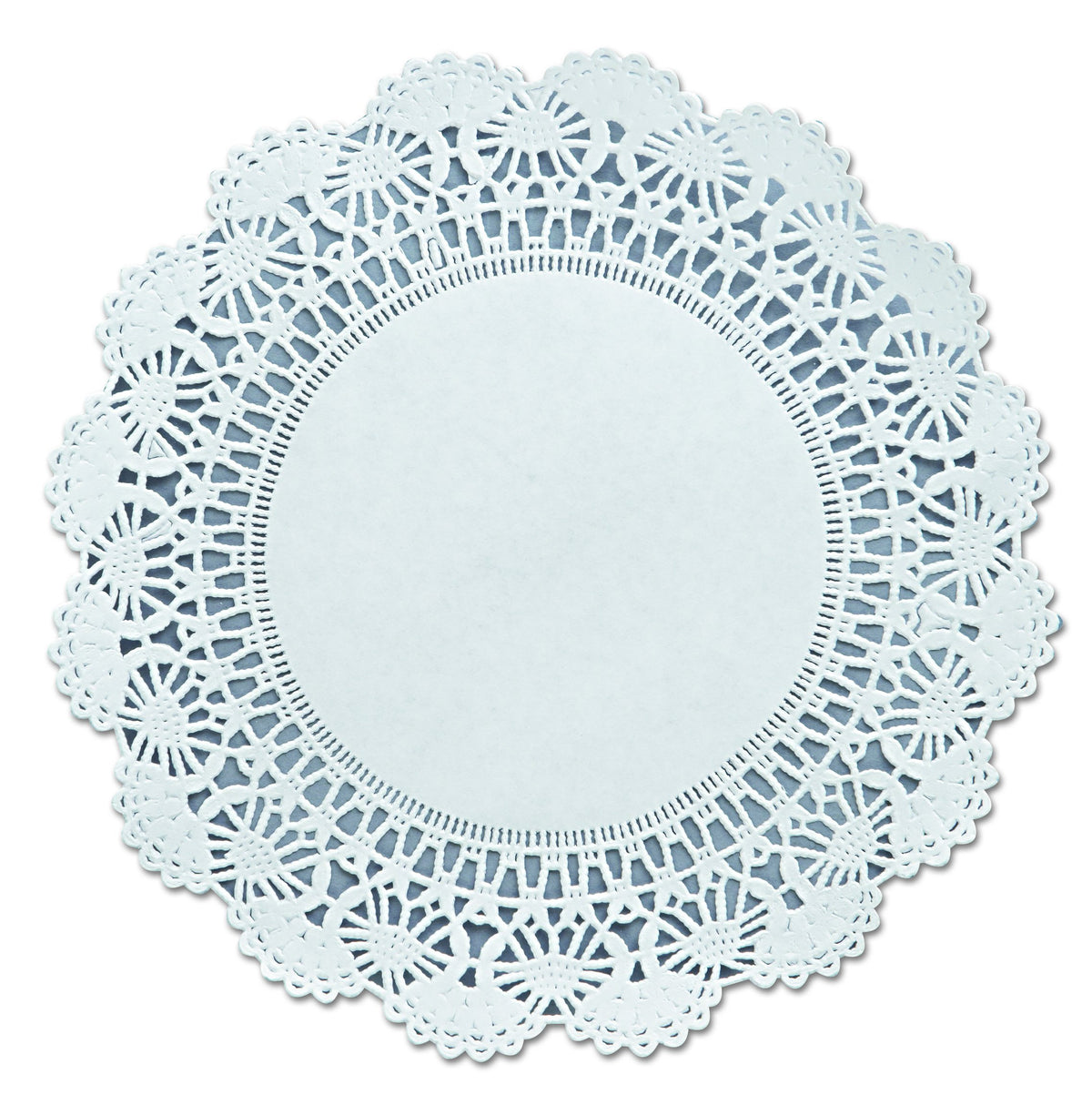 Hoffmaster Cambridge Lace Doilies, Round, 8", White, 1,000/carton