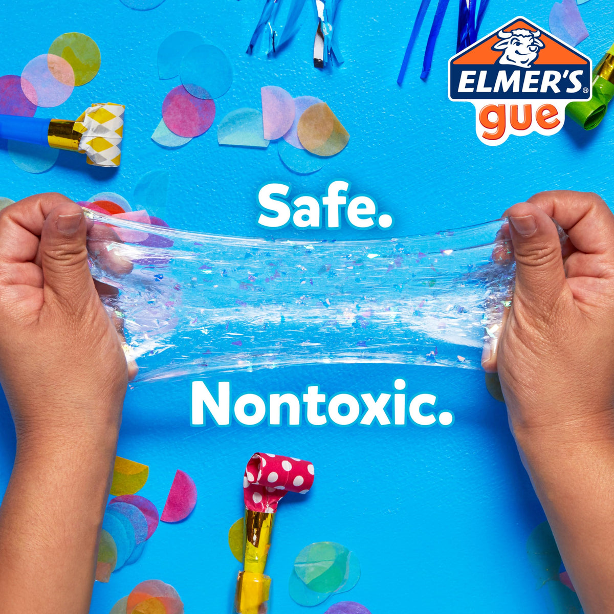Elmer’s All-Star Slime Kit Includes Liquid Glue Activator and Premade Slime 9 Count