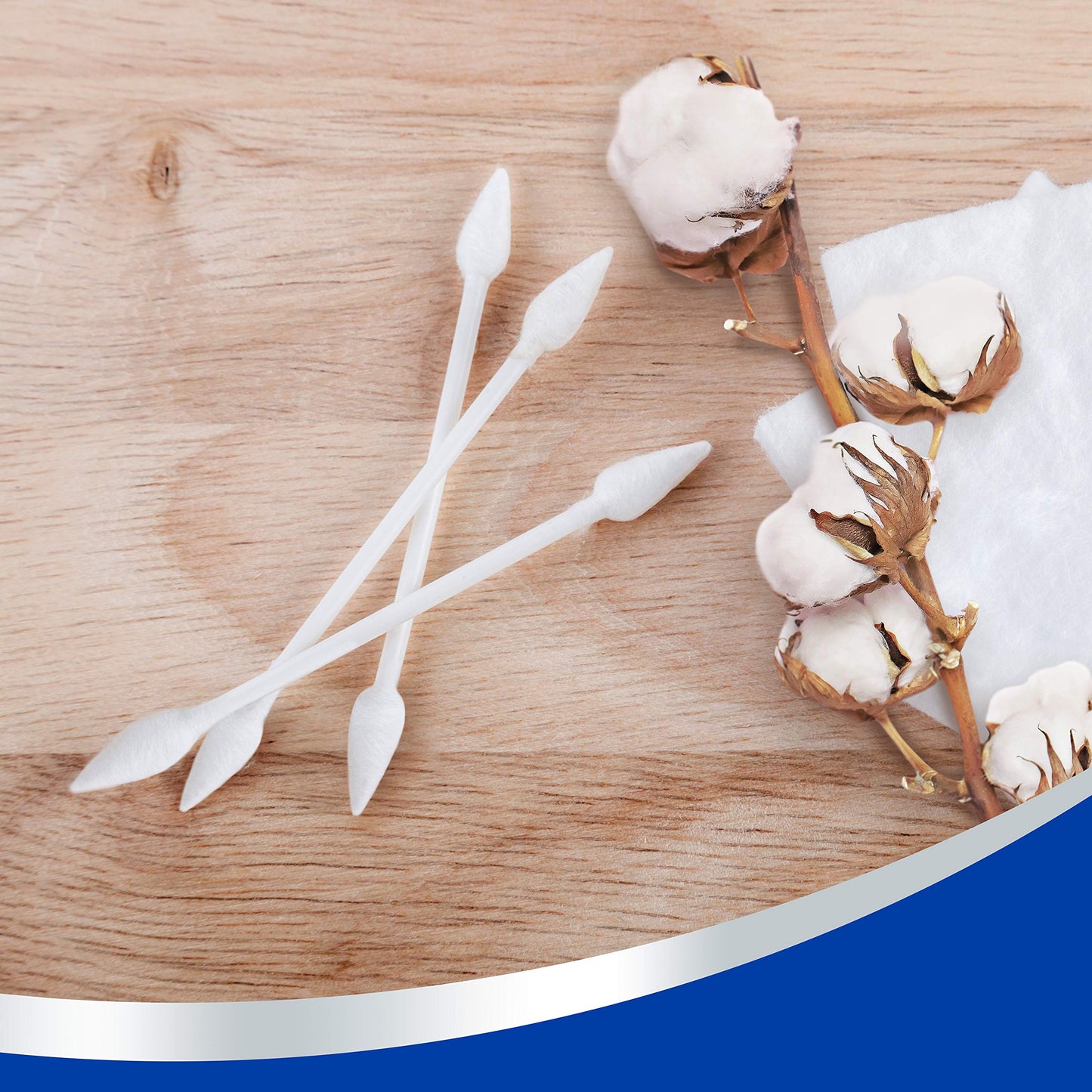 Q-tips Cotton Swabs For Hygiene and Beauty Care Q Tips Precision Cotton Tips Cotton Swab Made With 100% Cotton, 170 Count (Pack of 3)