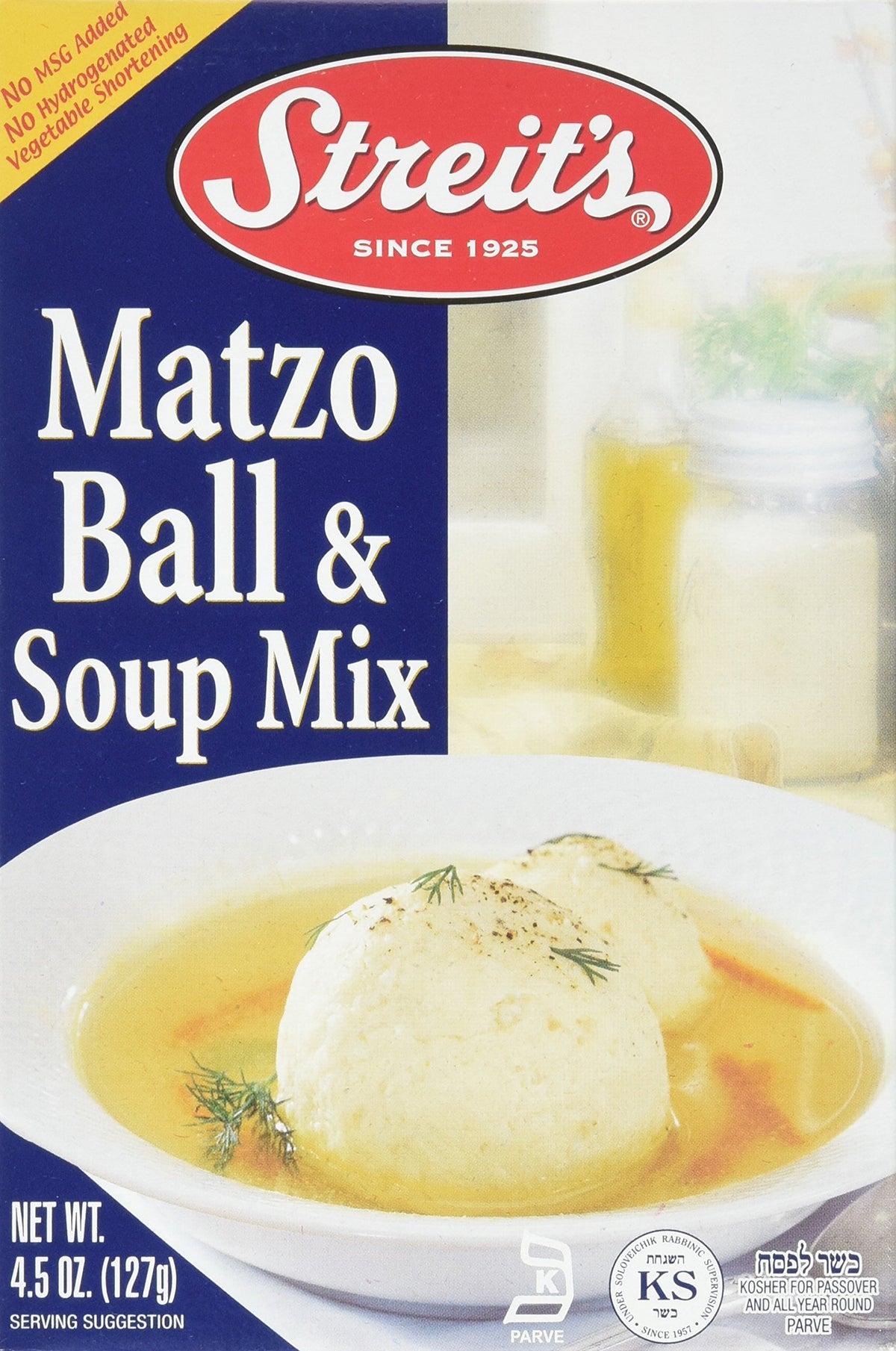 Streit's Matzo Ball and Soup Mix, 4.5 oz