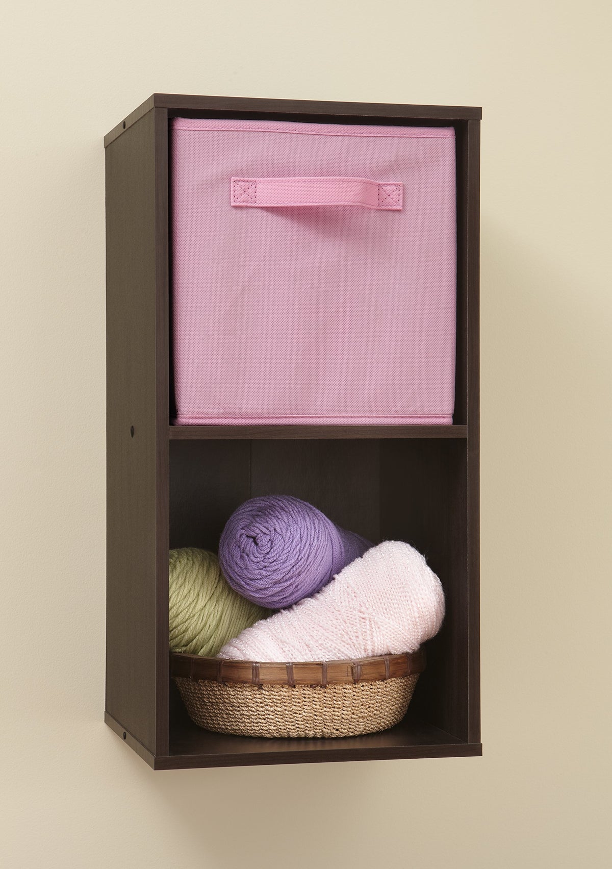ClosetMaid 1468 Cubeicals Fabric Drawers, Pink, 2-Pack