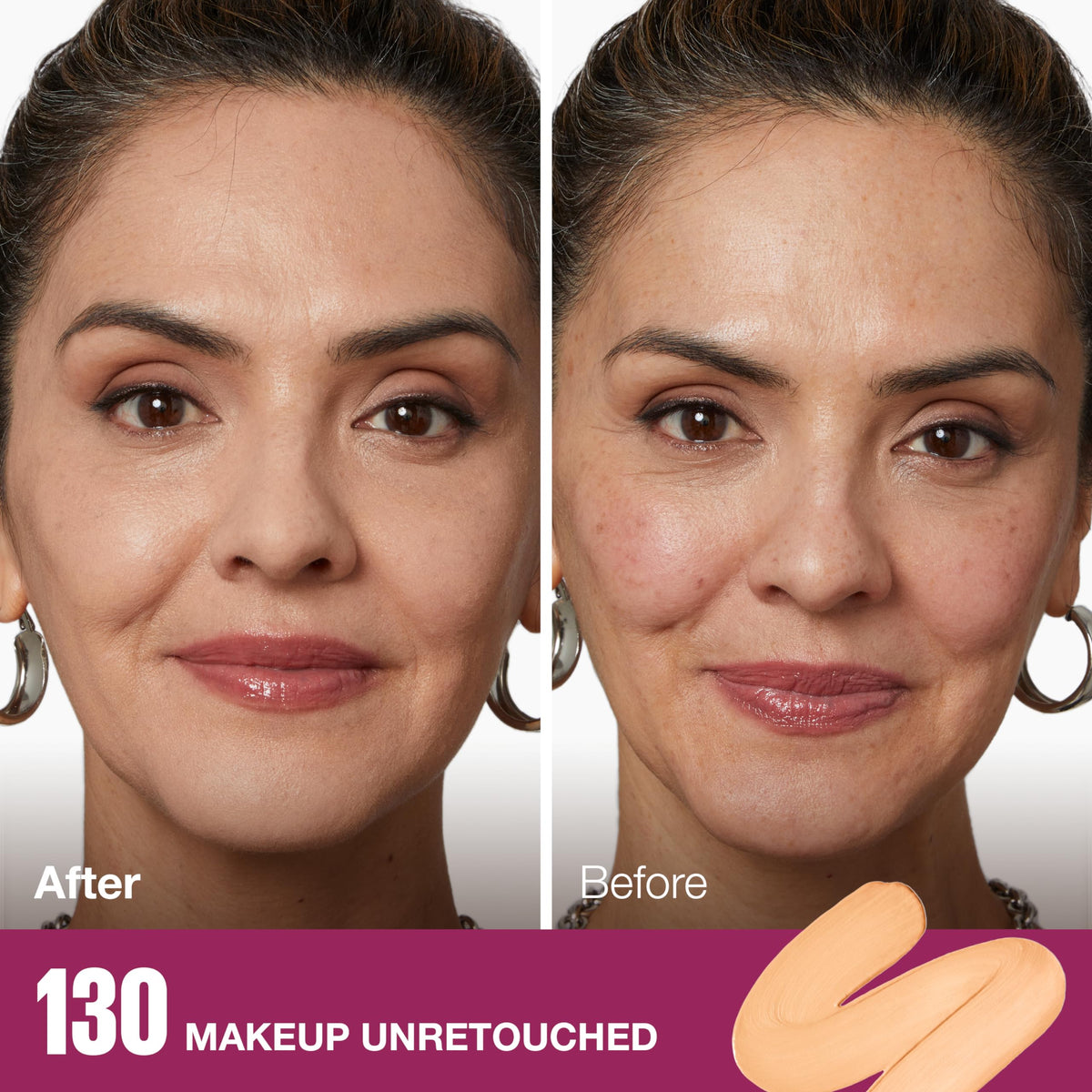 Maybelline Instant Age Rewind Eraser Foundation with SPF 20 and Moisturizing ProVitamin B5, 130, 1 Count (Packaging May Vary)