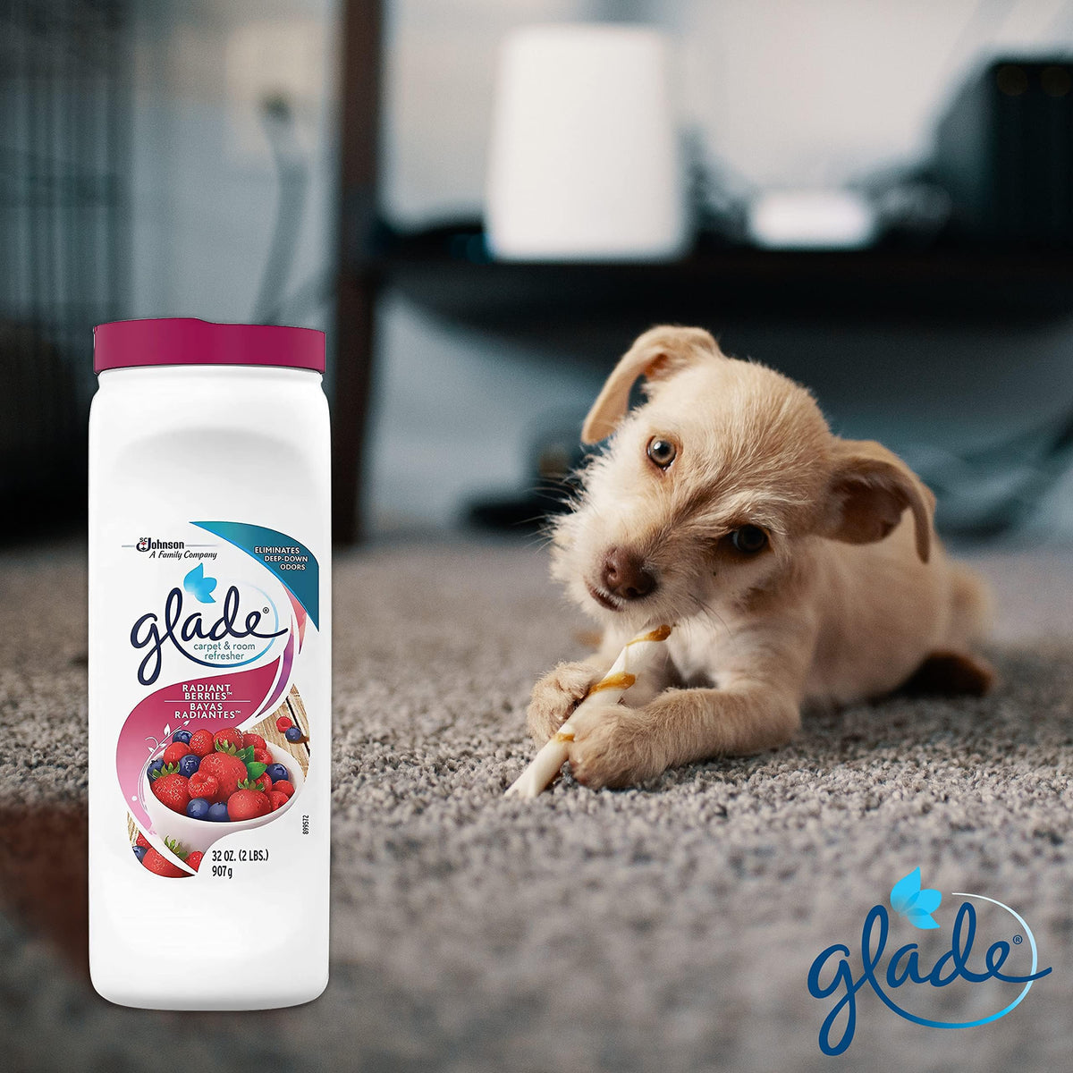 Glade Carpet & Room Deodorizer-Berry Splash-32 oz.