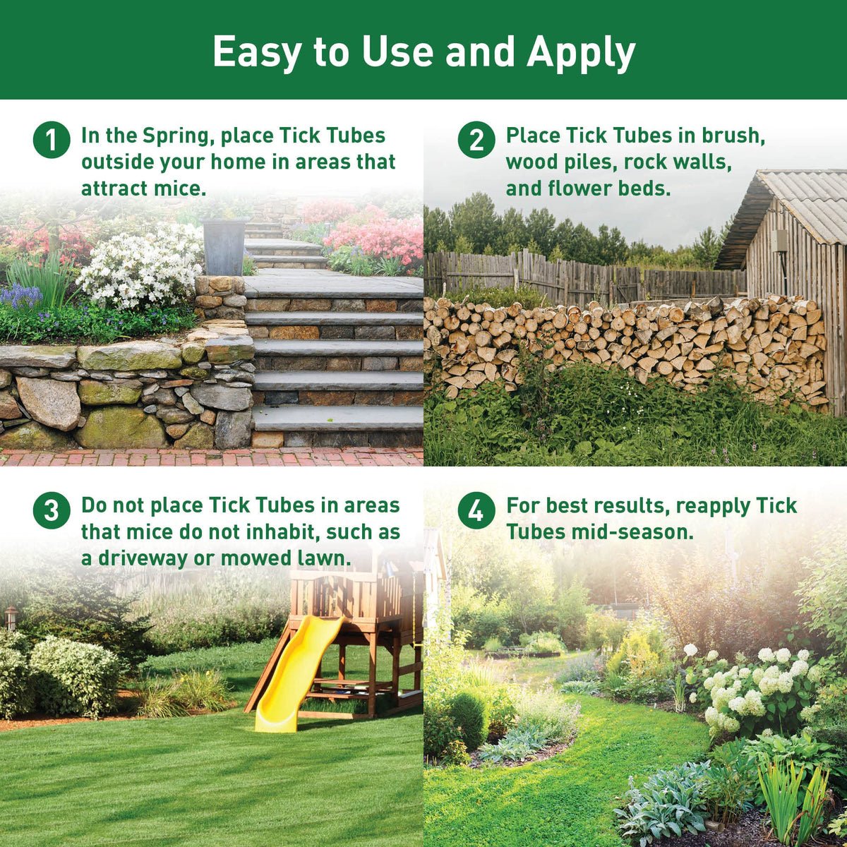 Thermacell Tick Control Tubes for Yards - 6 Pack; No Spray, No Mess; Safely Keep Ticks Away