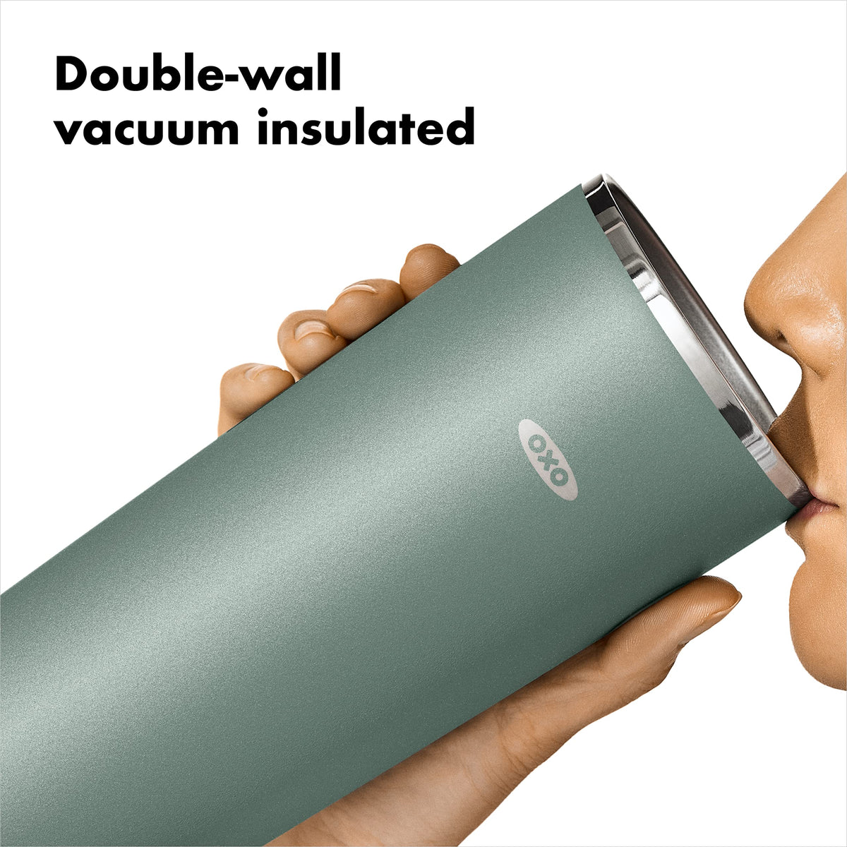OXO Strive 20oz Insulated Tumbler with Sliding Lid - Jade