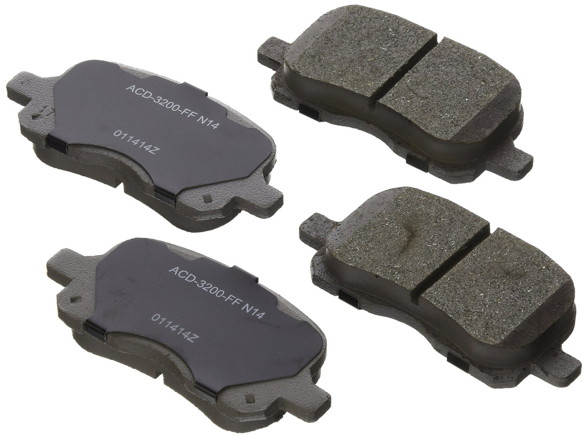 ACDelco Silver 14D741CH Ceramic Front Disc Brake Pad Set
