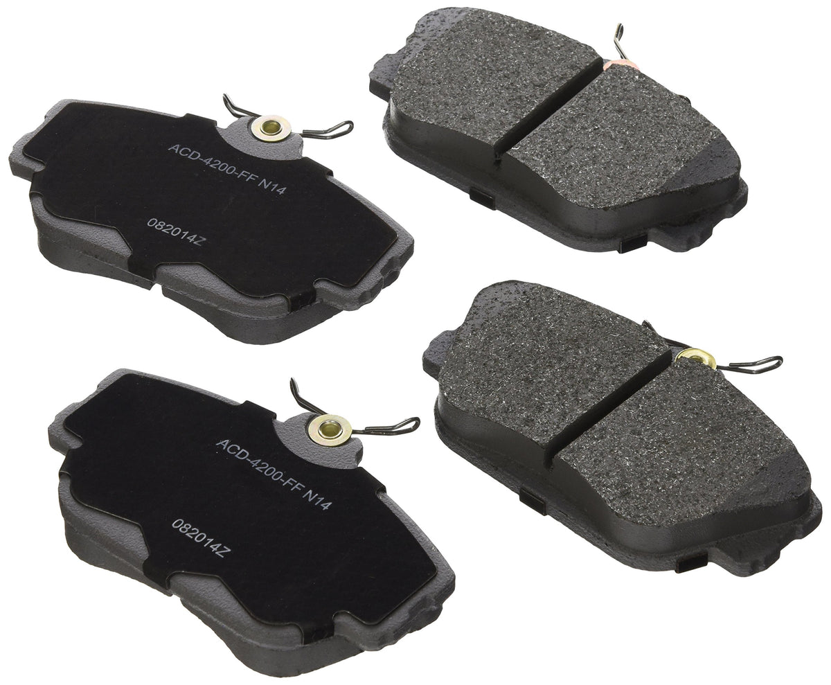 ACDelco Silver 14D598MH Semi-Metallic Front Disc Brake Pad Set