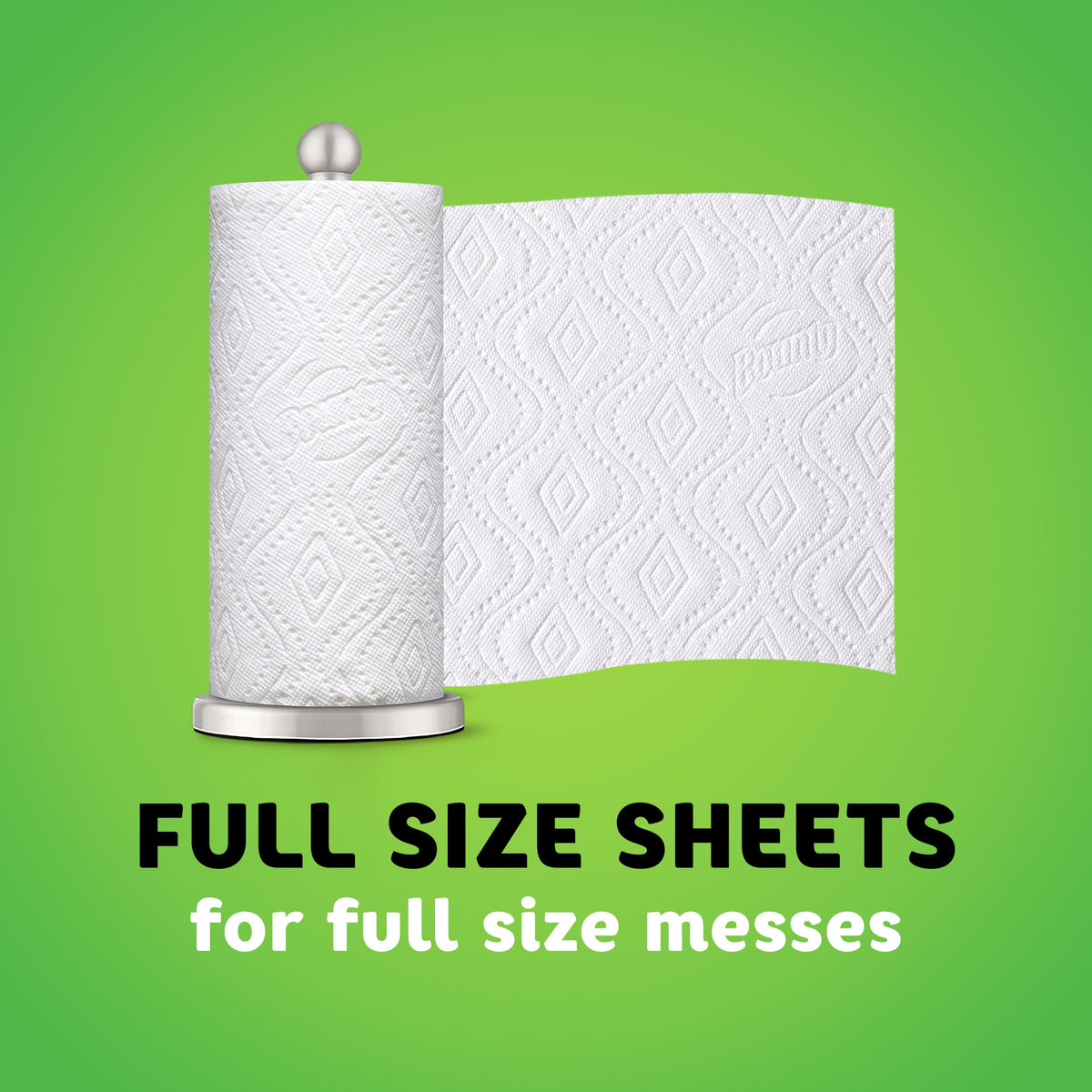 Bounty, Giant Roll Full Sheet, 8 Count