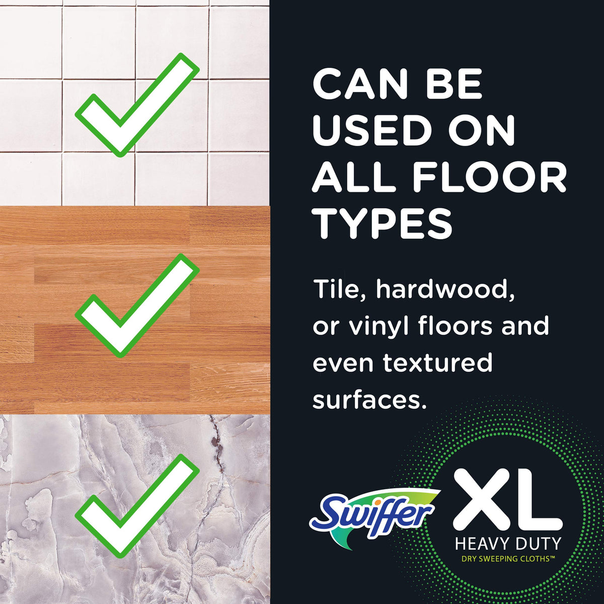 Swiffer® XL Heavy Duty Dry Sweeping Cloths
