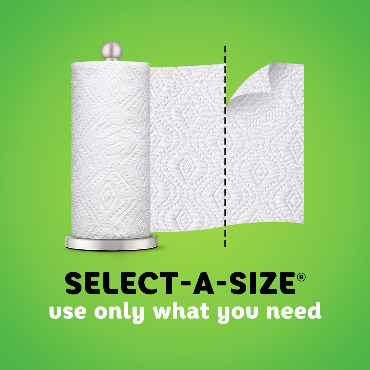 Bounty Paper Towels, Select-A-Size, 8 Triple Rolls