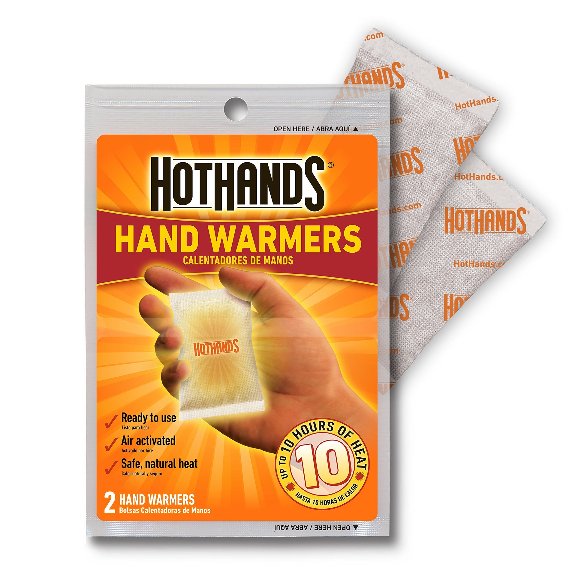 HotHands Hand & Toe Warmers - Long Lasting Natural Odorless Air Activated Warmers - 24 pair hand warmers & 8 pair toe warmers (Pack of 1)