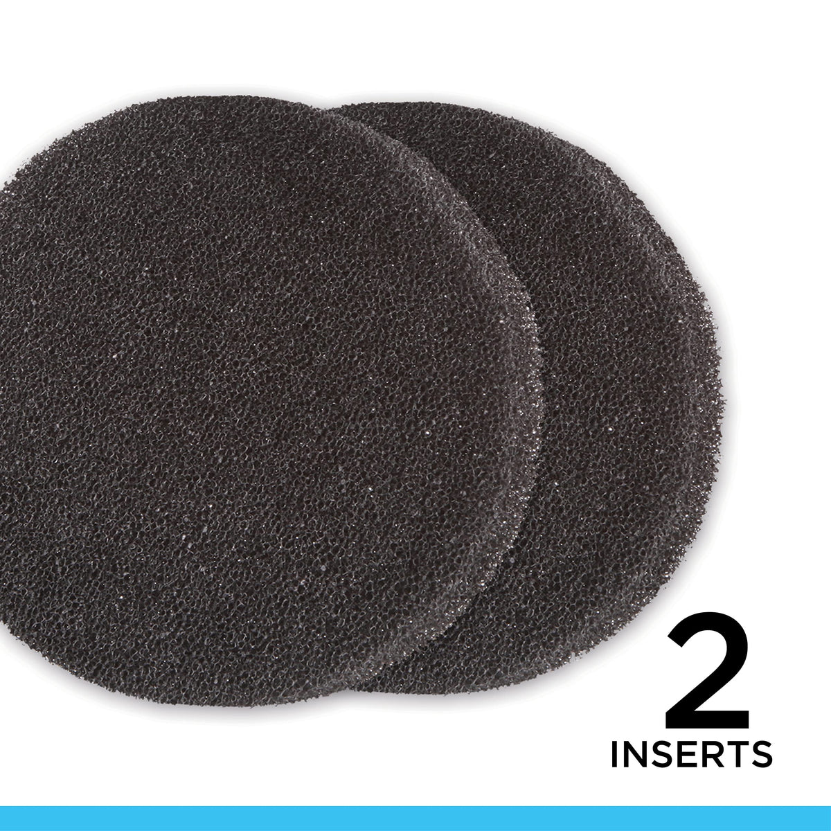 Fluval FX Carbon Foam, Replacement Aquarium Filter Media, 2-Pack, A249,White