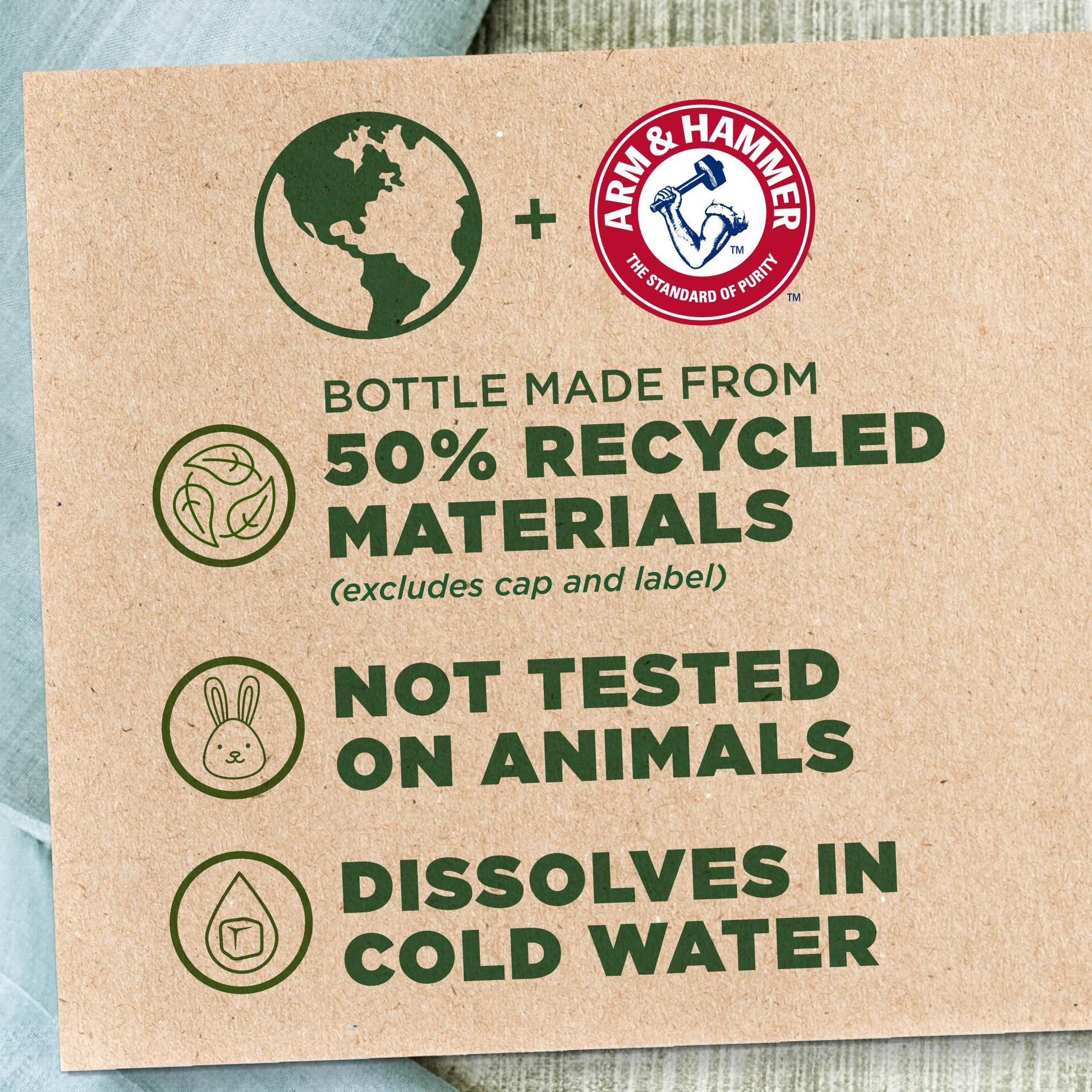 Arm & Hammer Odor Blaster In-Wash Scent Booster - Fresh Burst, 24 oz, Pack of 4