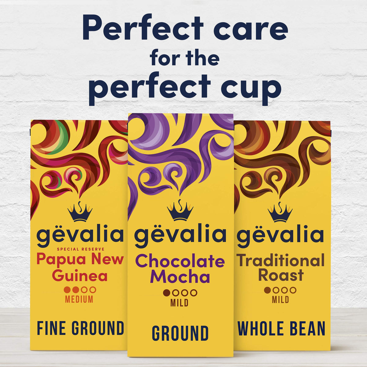 Gevalia Chocolate Mocha Mild Roast Ground Coffee (12 oz Bag)