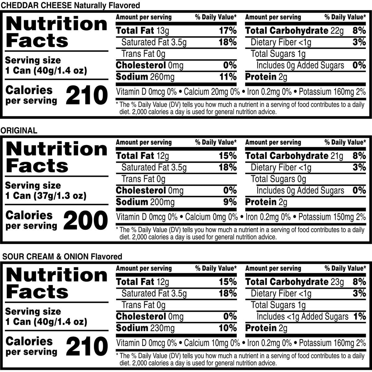 Pringles Potato Crisps Chips, Lunch Snacks, Variety Pack, 13.7oz Pack (10 Cans)