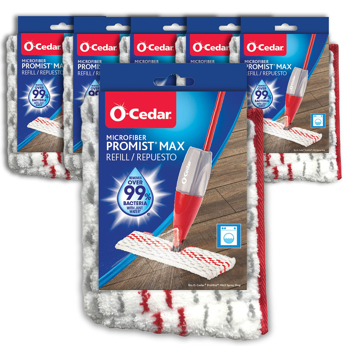 O-Cedar ProMist MAX Washable Refill (Pack - 6)