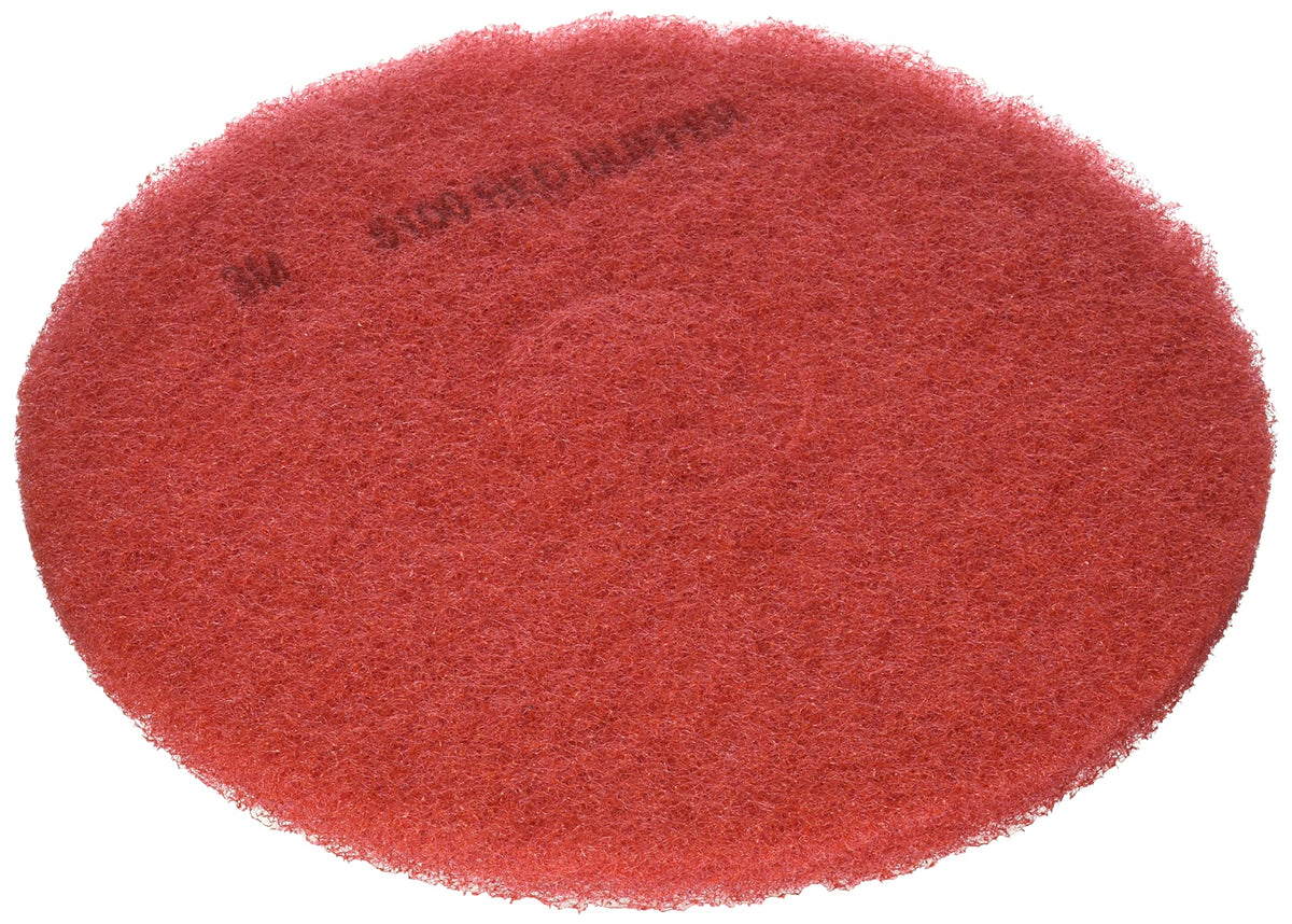 3M Red Buffer Pad 5100, 13 in