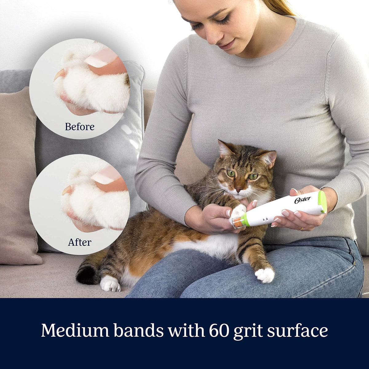Oster Gentle Paws Pet Nail Grinder Replacement Kit