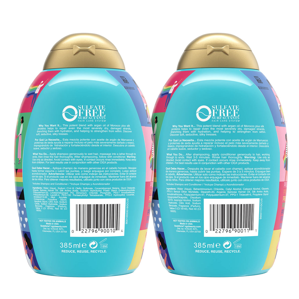 OGX Argan Oil of Morocco Extra Strength Shampoo & Conditioner, 2 Pack