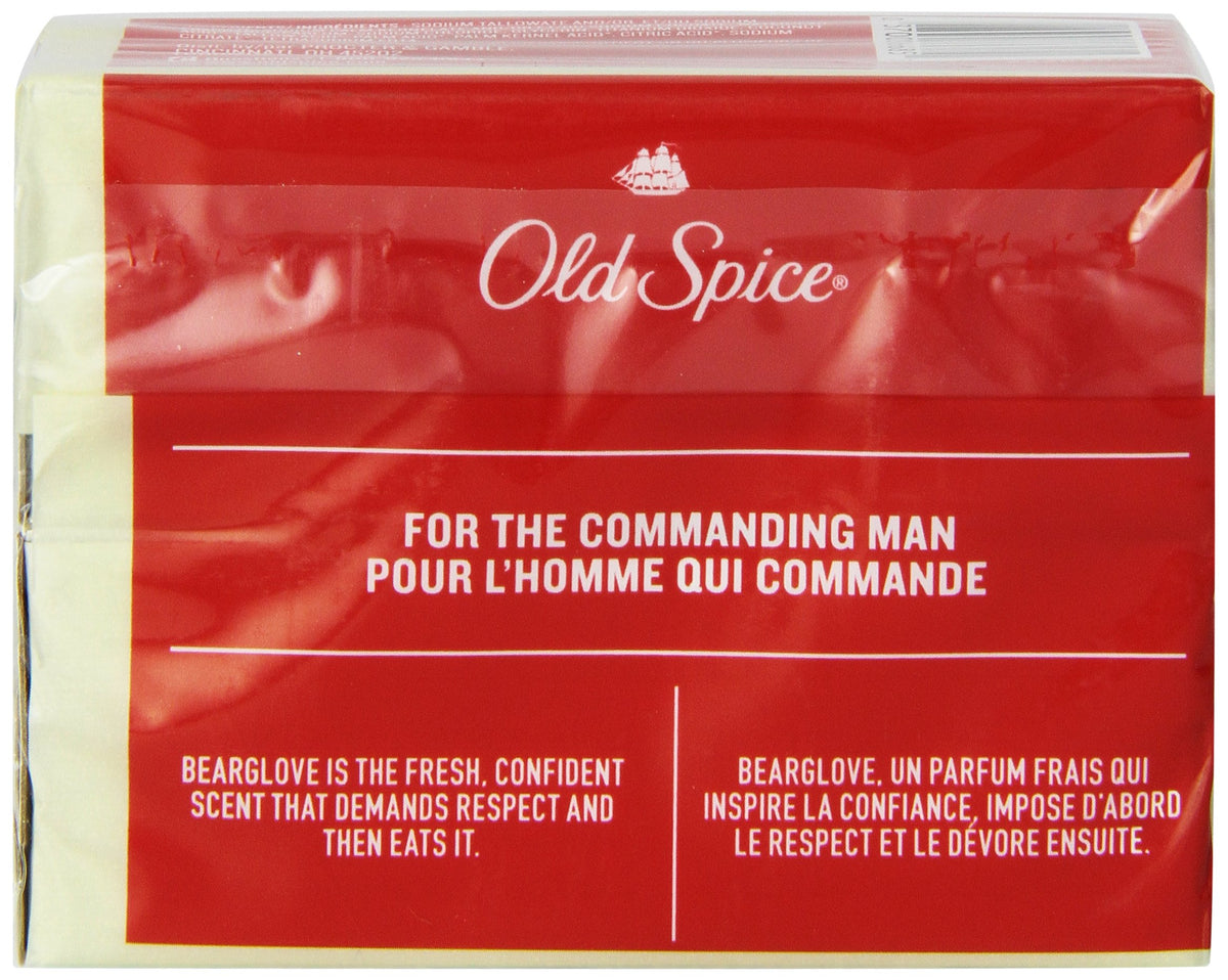Old Spice Wild Collection Bearglove Men's Bar Soap 2 Count