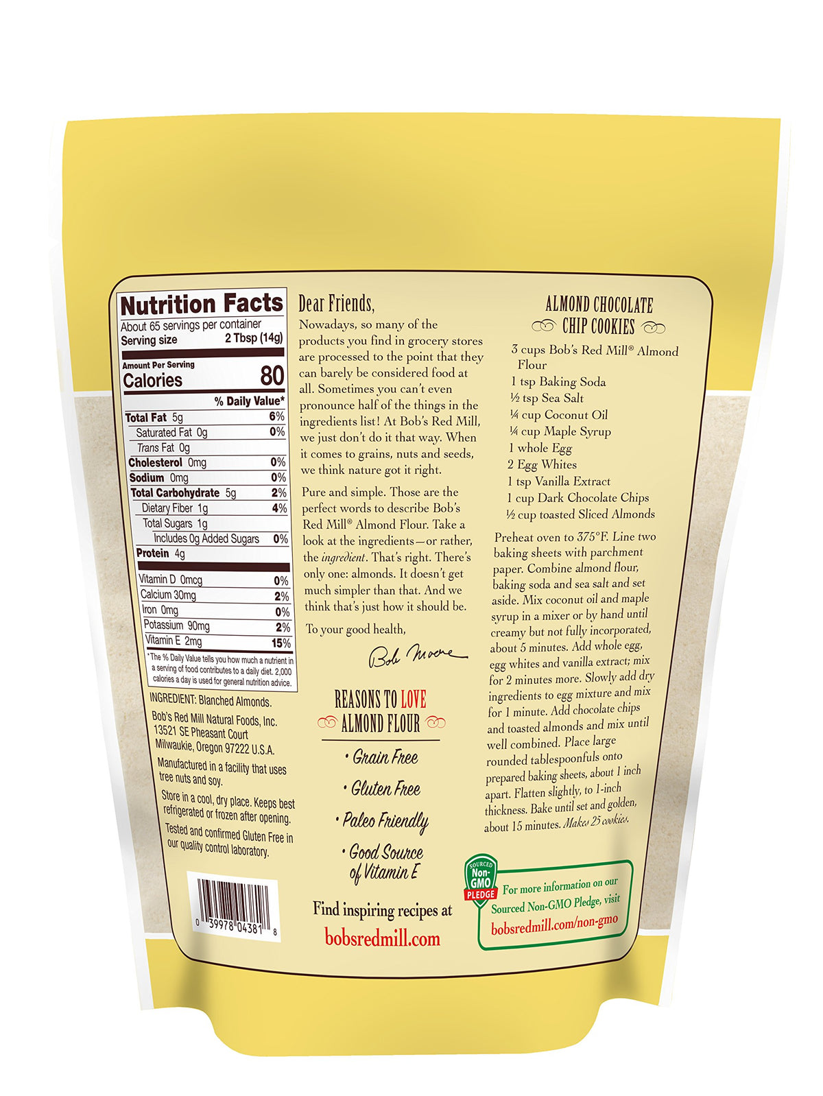 Bob's Red Mill Almond Flour, 32 Oz