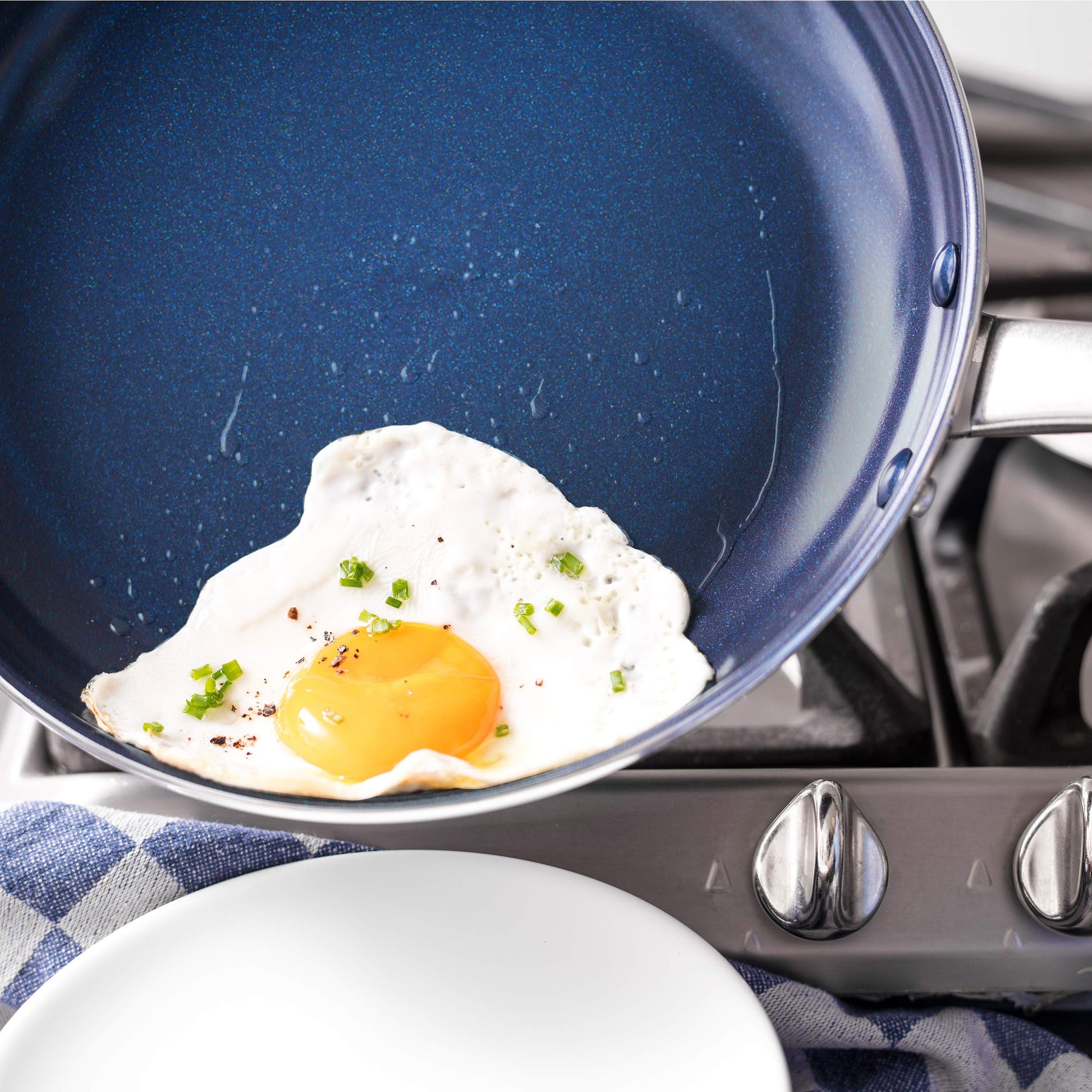 Blue Diamond Non-Stick 24 cm Frying Pan, Aluminium