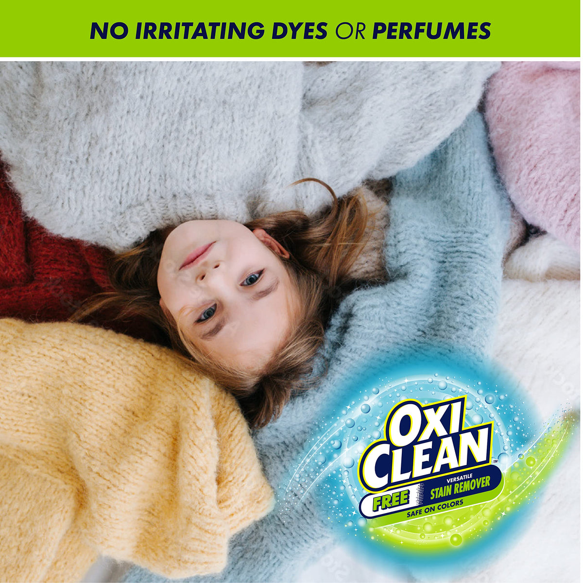 OxiClean Versatile Stain Remover Free, 3 lbs.