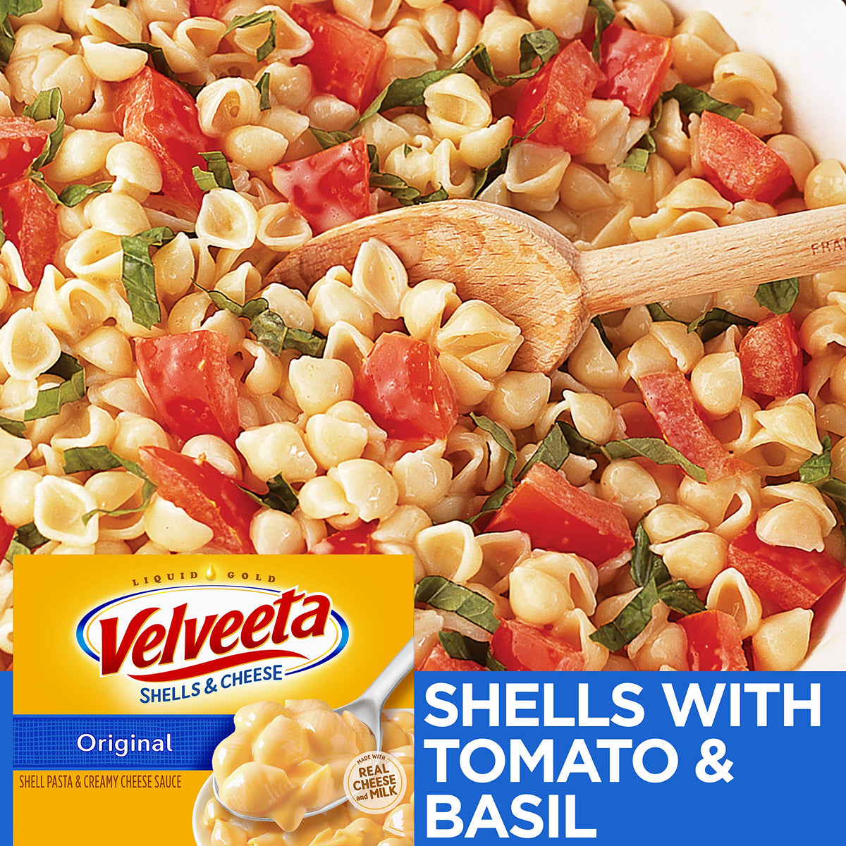 Velveeta Shells & Cheese Dinner, 12-Ounce Boxes (Pack of 6)