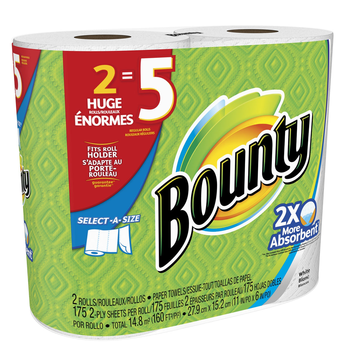 Bounty towels, 8 count (old version)