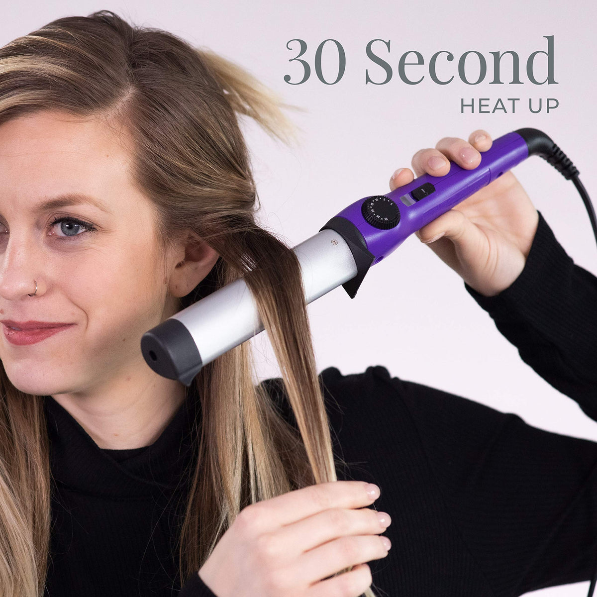 Remington Teardrop Barrel Curling Wand, for Textured Waves