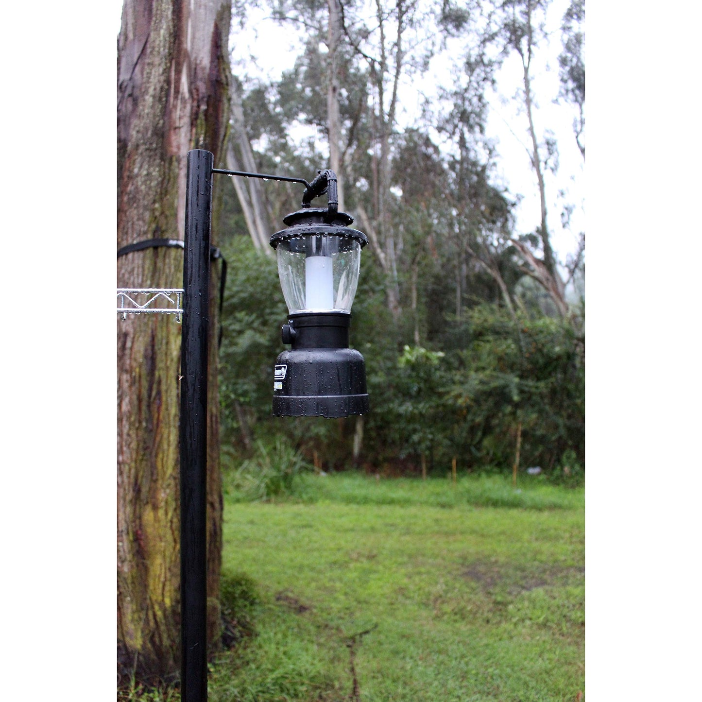 Coleman Rugged Rechargeable 400 Lumens LED Lantern, Impact & Water-Resistant Lantern with USB Charging Port, Lifetime LEDs Never Need Replacing