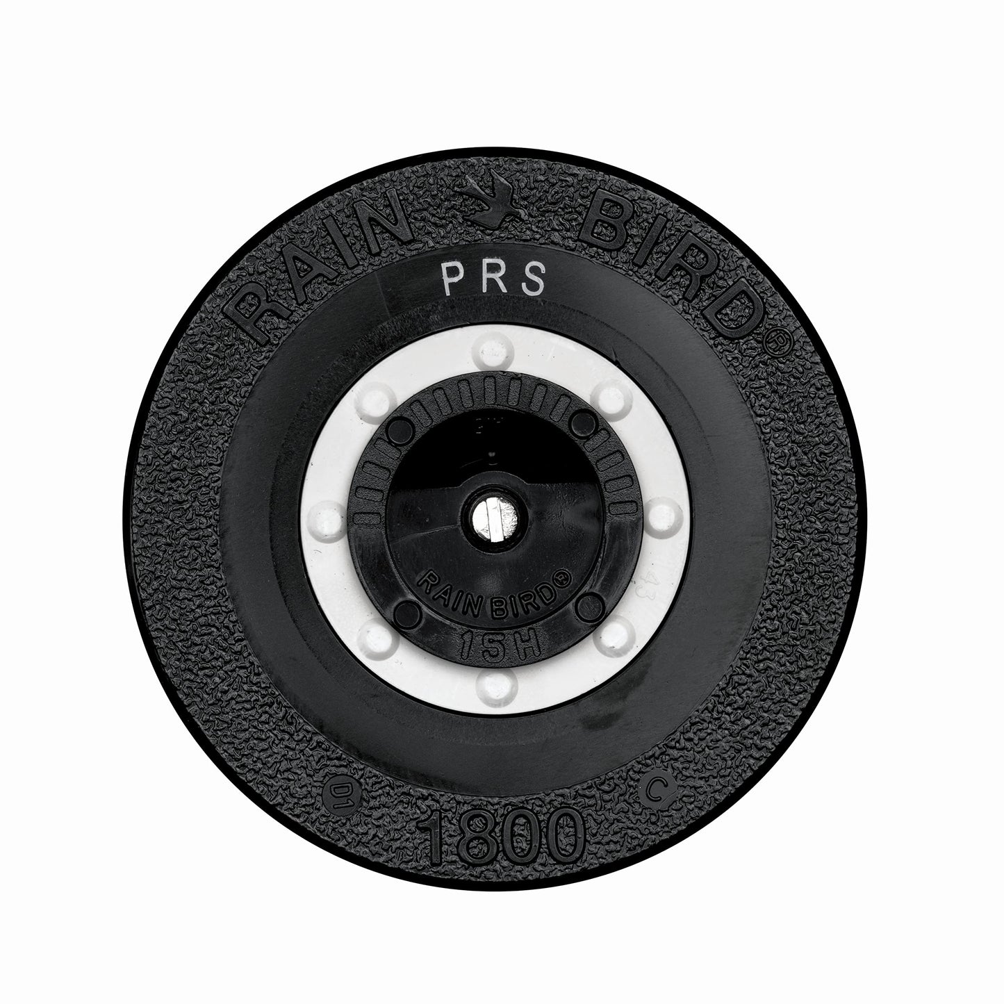 Rain Bird 1804APPR25 Pressure Regulating (PRS) Professional Pop-Up Sprinkler, Adjustable 0Â° to 360Â° Pattern, 8' - 15' Spray Distance, 4" Pop-up Height