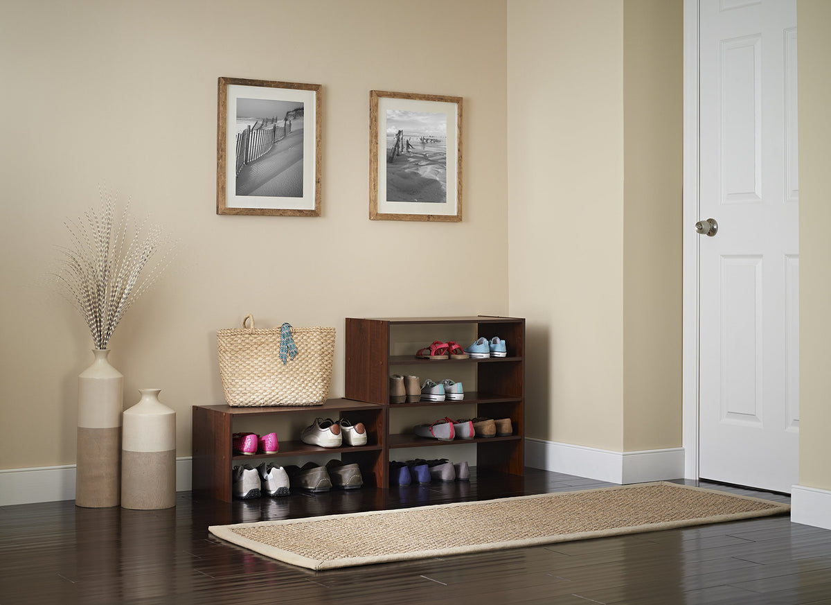 ClosetMaid Stackable 24-Inch Wide Horizontal Storage Organizer, Dark Cherry