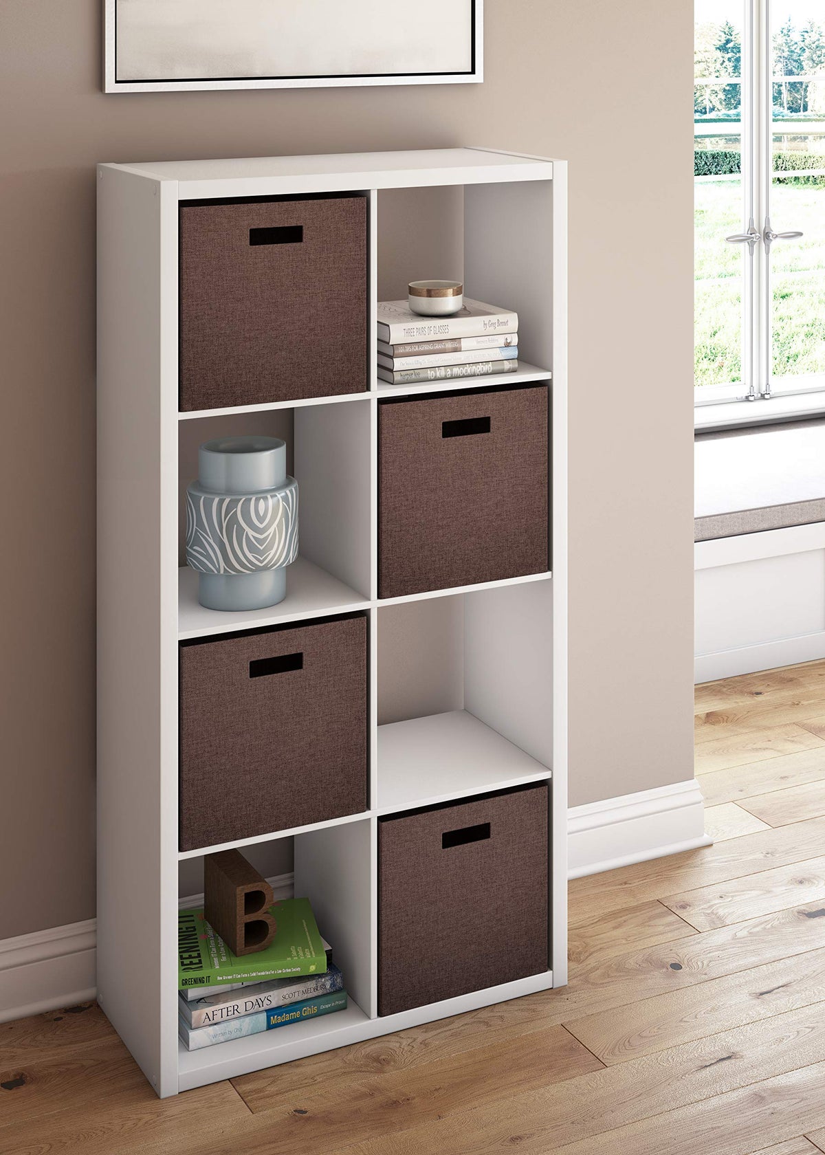 ClosetMaid 8 Cube Storage Shelving Unit, White