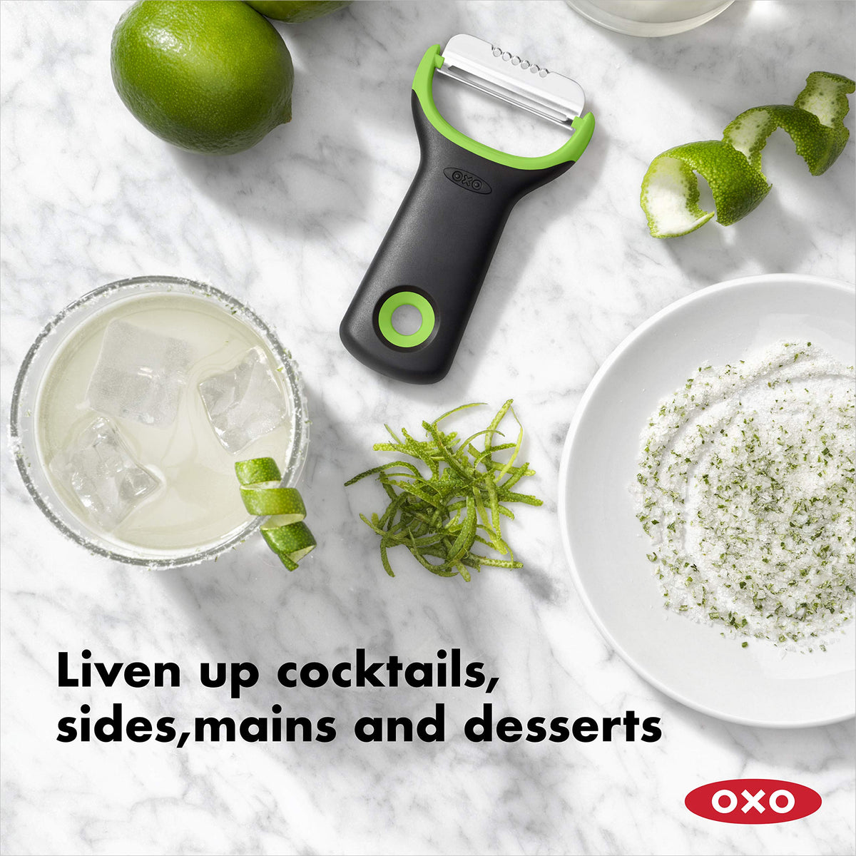 OXO 11244200 Good Grips Citrus Peeler , Black