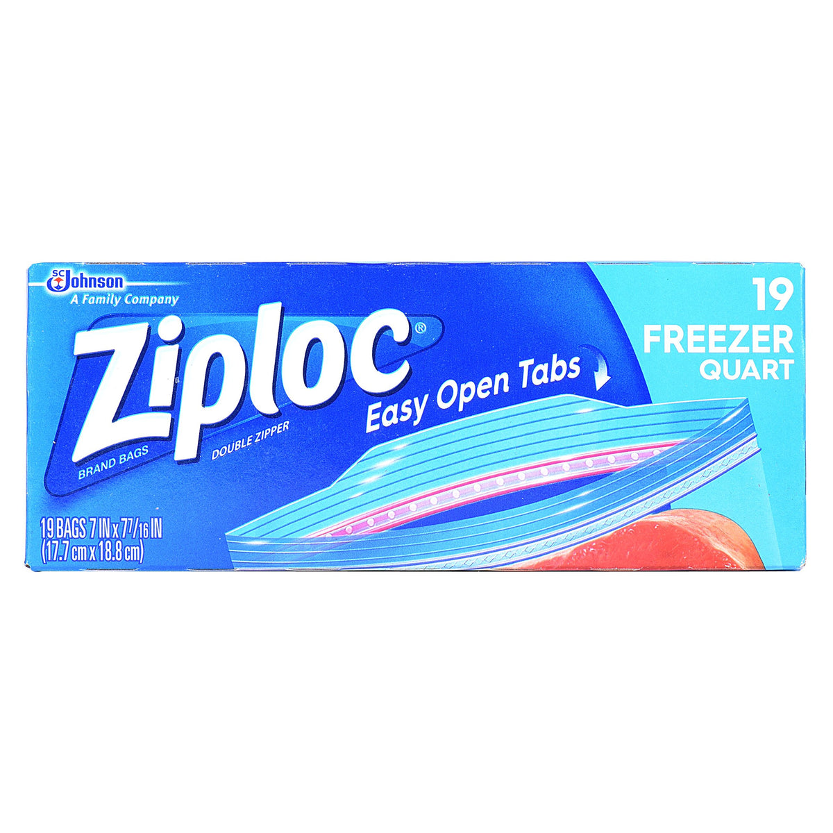 Ziploc Freezer Bags Quart 20 Count boxes