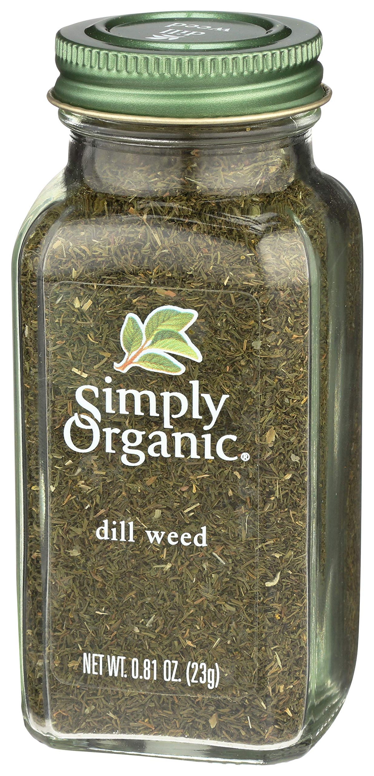 Simply Organic Dill Weed Cut & Sifted, 0.81 Oz