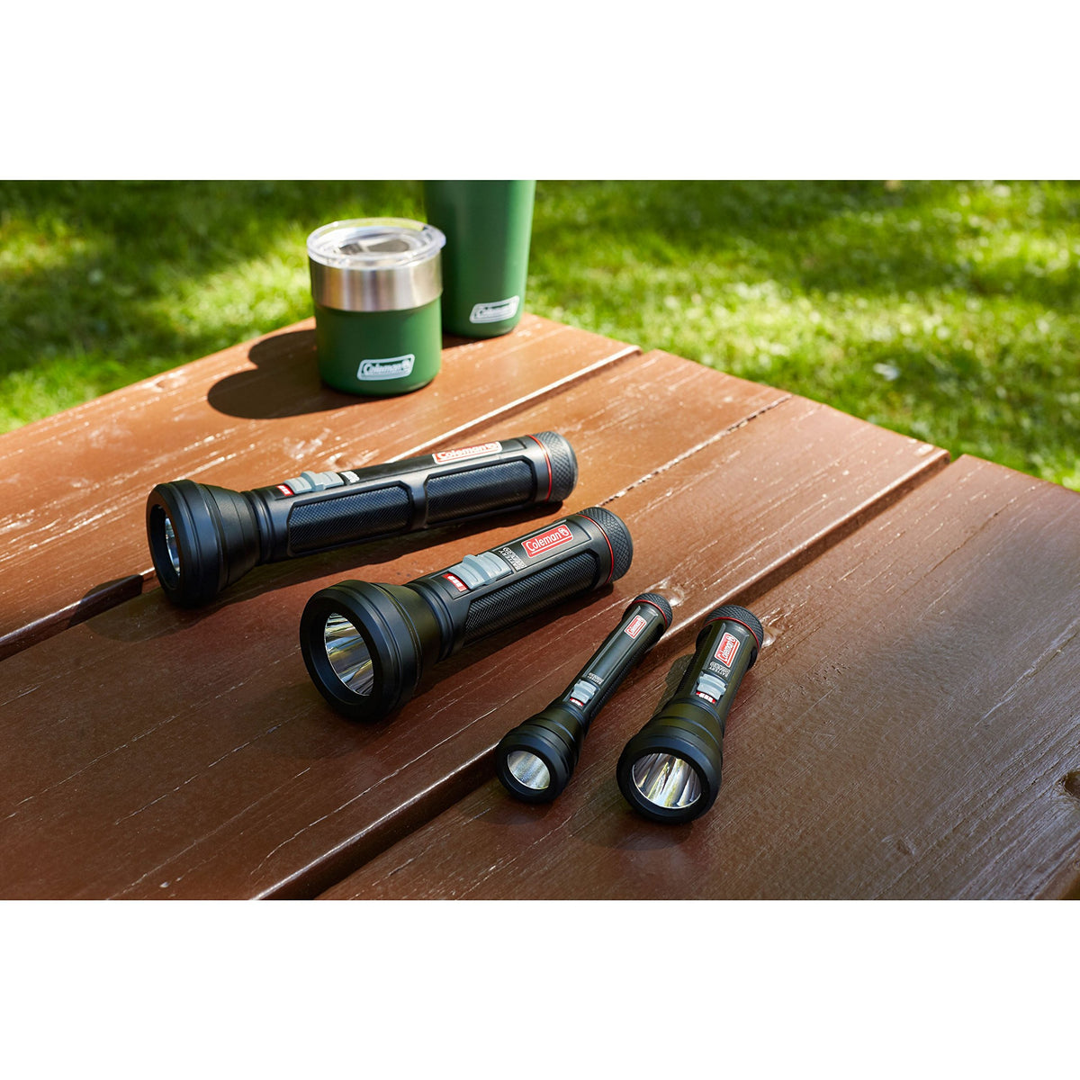 Coleman Battery Guard 250m LED Flashlight Black