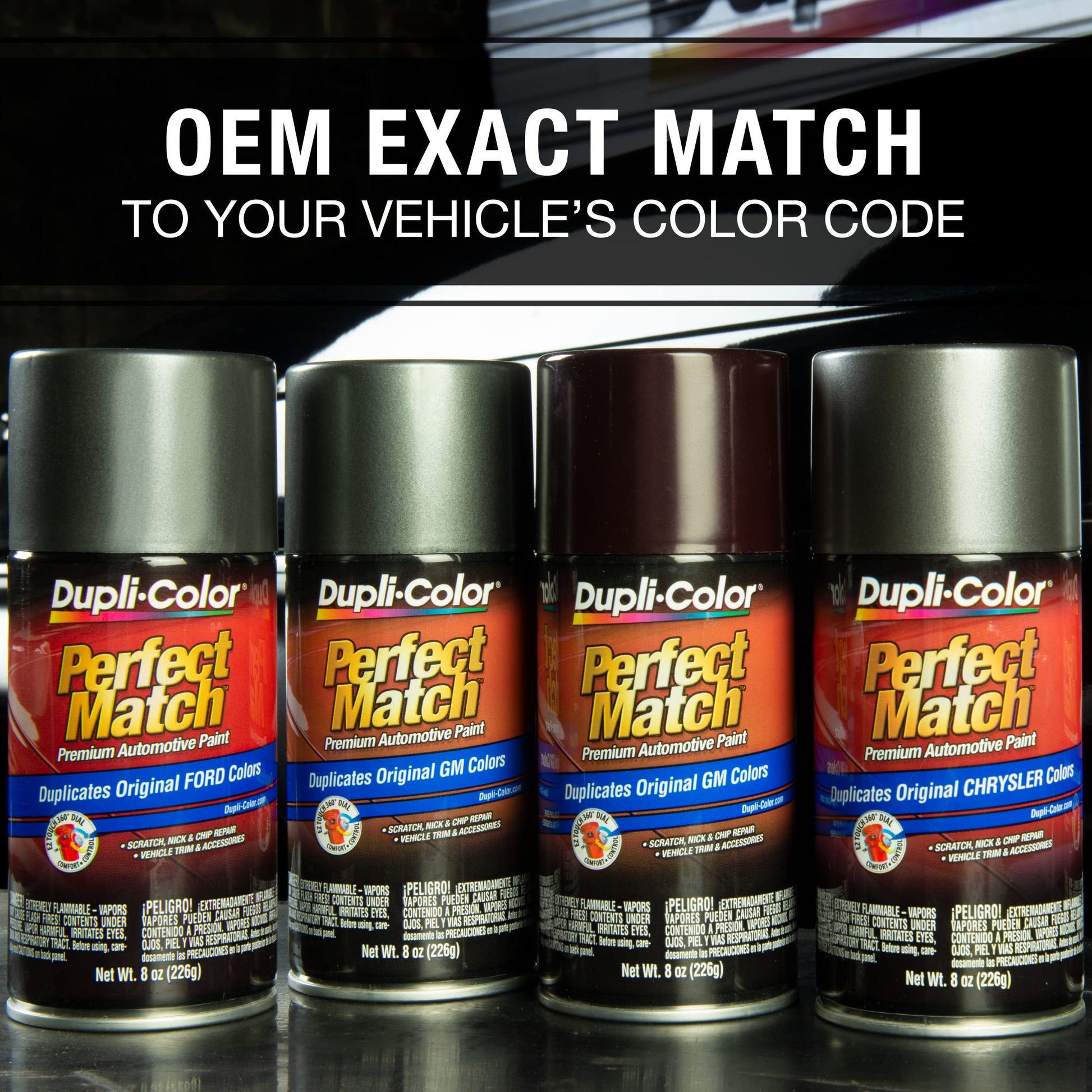 Dupli-Color BGM0398 Bright Red General Motors Exact-Match Automotive Paint - 8 oz. Aerosol